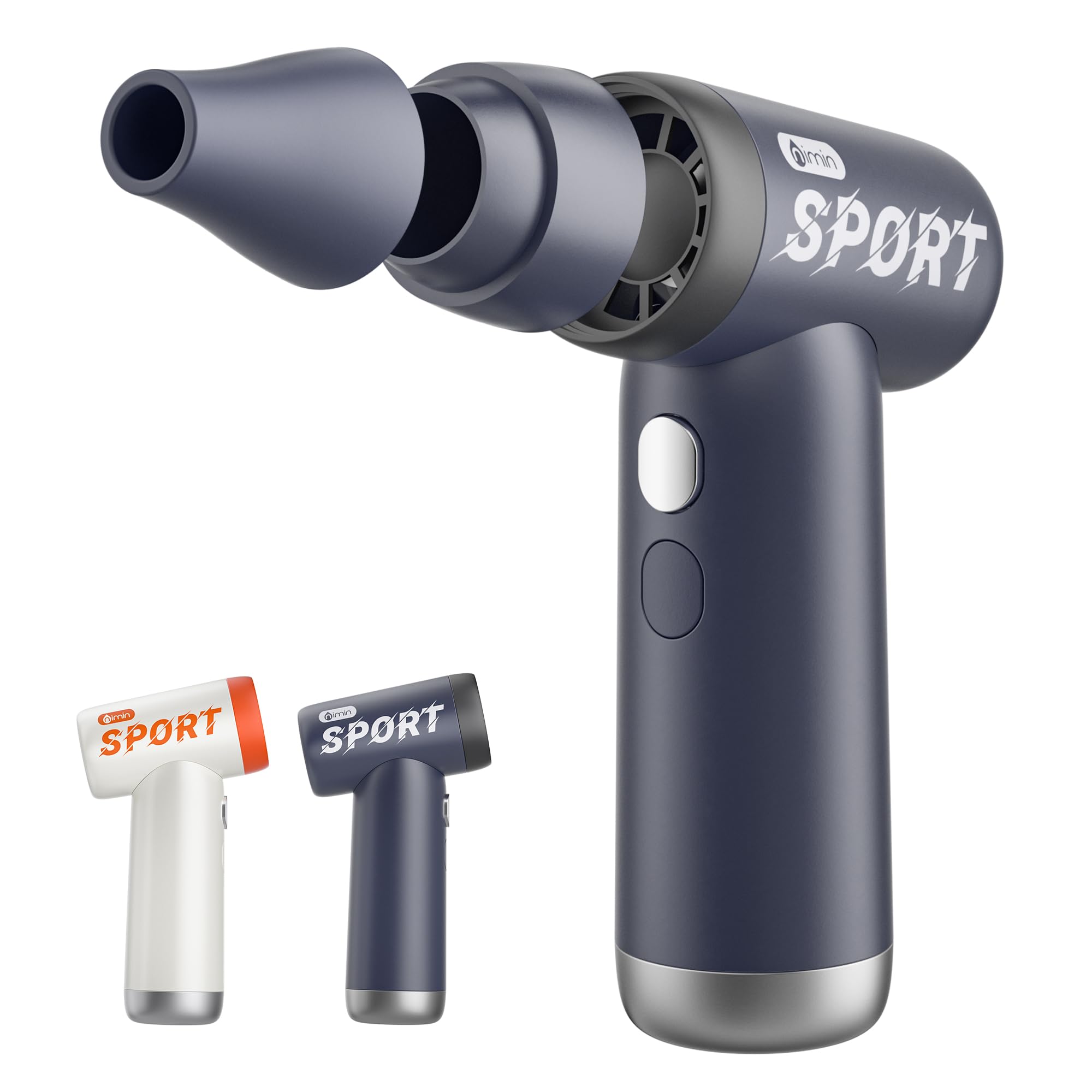 Nimin Electric Air Duster, 110000Rpm Portable Hand Held Mini Fan, Replacement For Compressed Canned Air Duster, 33M/S Wind Speed