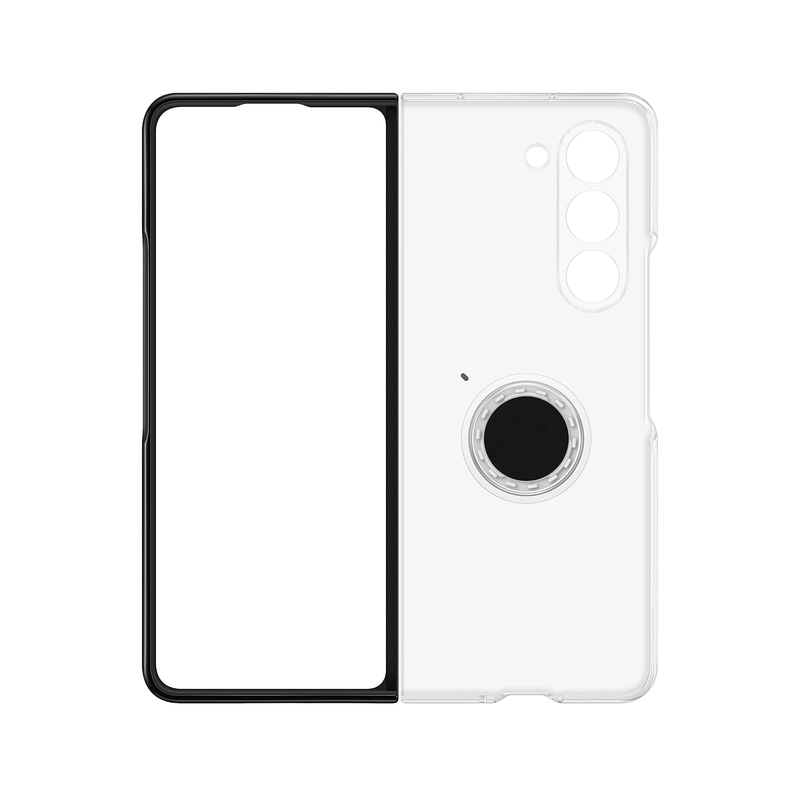 Samsung Galaxy Z Fold5 Clear Gadget Phone Case, Protective Cover With Grip, Kickstand, Accessories And Attachments Included, Us