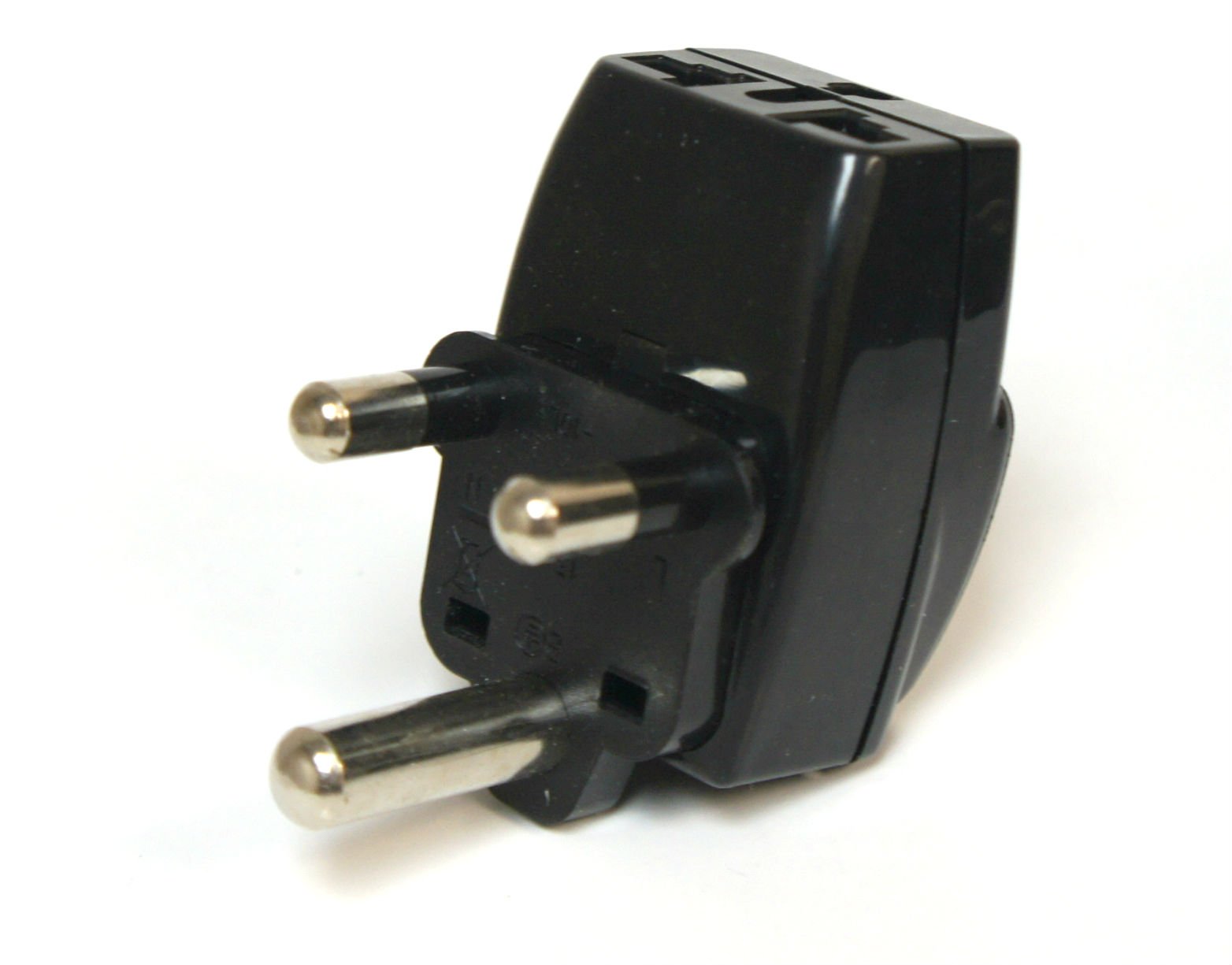 Tmvel TRIADAPT Type M 3-Outlet Travel Adapter Plug for South Africa