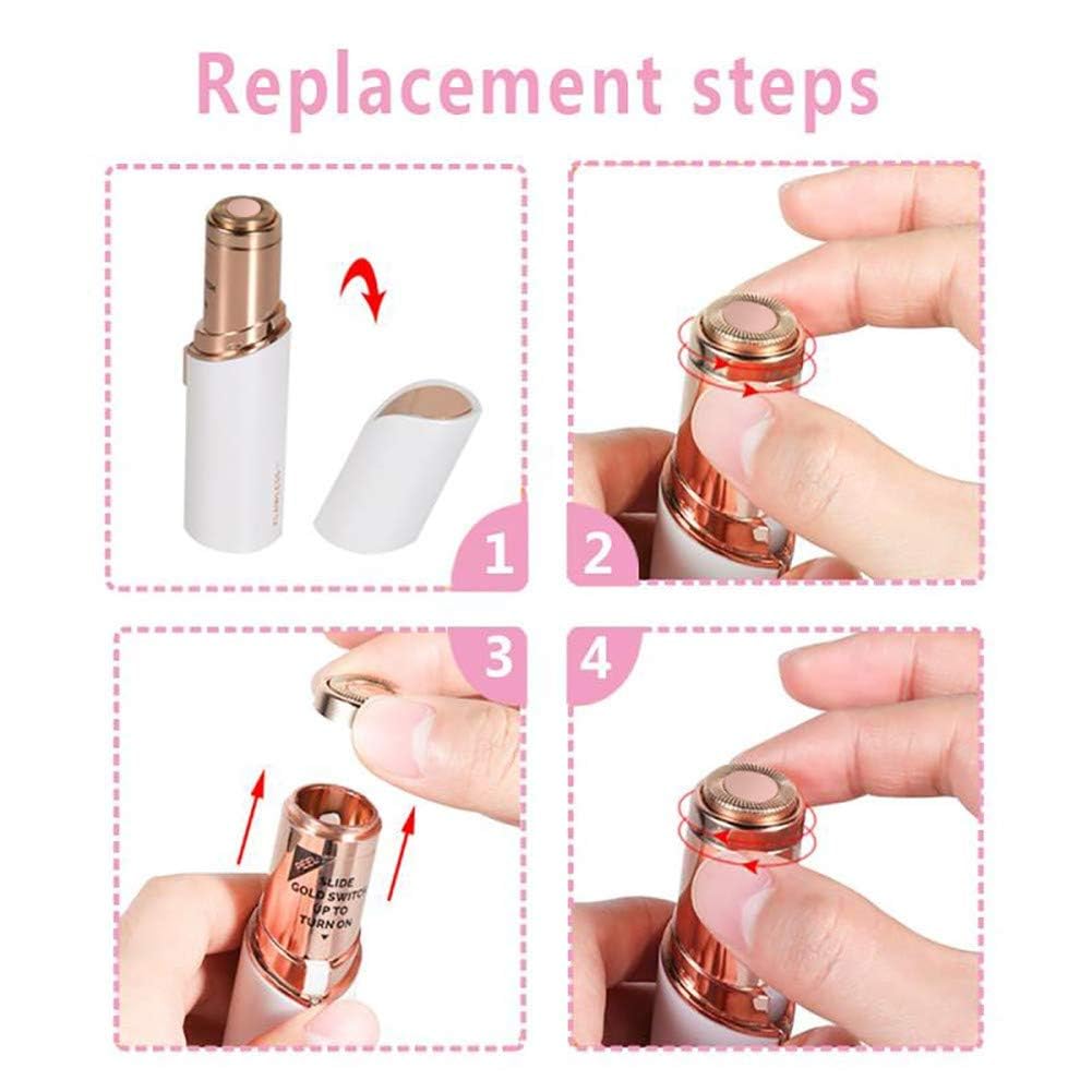 Face Hair Remover Replacement Heads For Flawless Finishing Touch Facial Gen 1 Hair Removal For Women Painless Razor Head For Fac