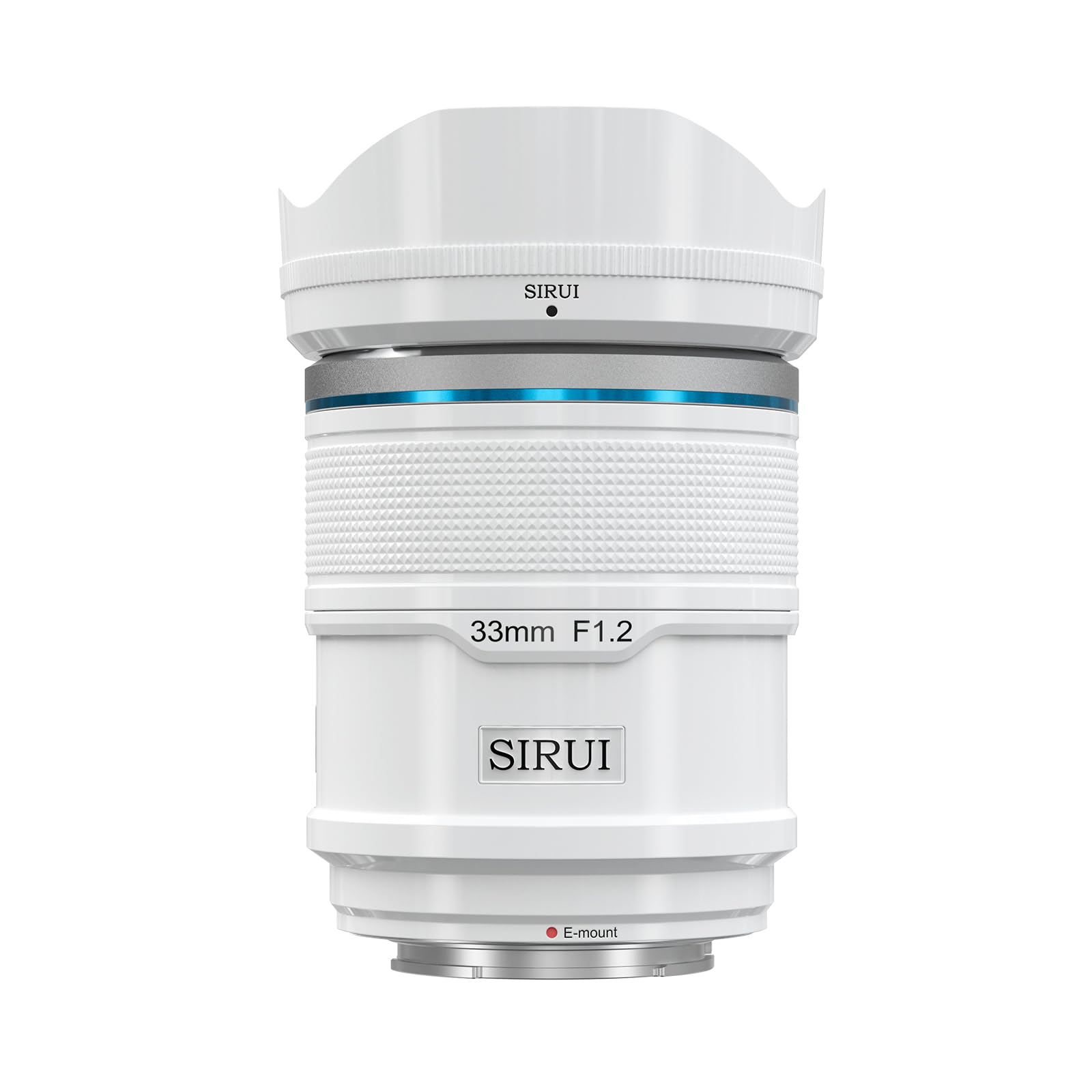 Sirui Sniper 33Mm Autofocus Lens, F1.2 Wide Angle Aps C Camera Lens For A5 A6 A7 Fx A9 Zv E Series (E Mount, White)