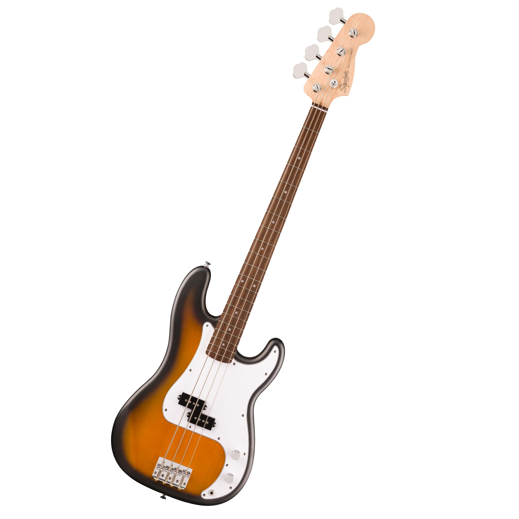 Fender Squier Debut Series Precision Bass Guitar, Beginner Guitar, With 2 Year Warranty, Includes Free Lessons, 2 Color Sunburst