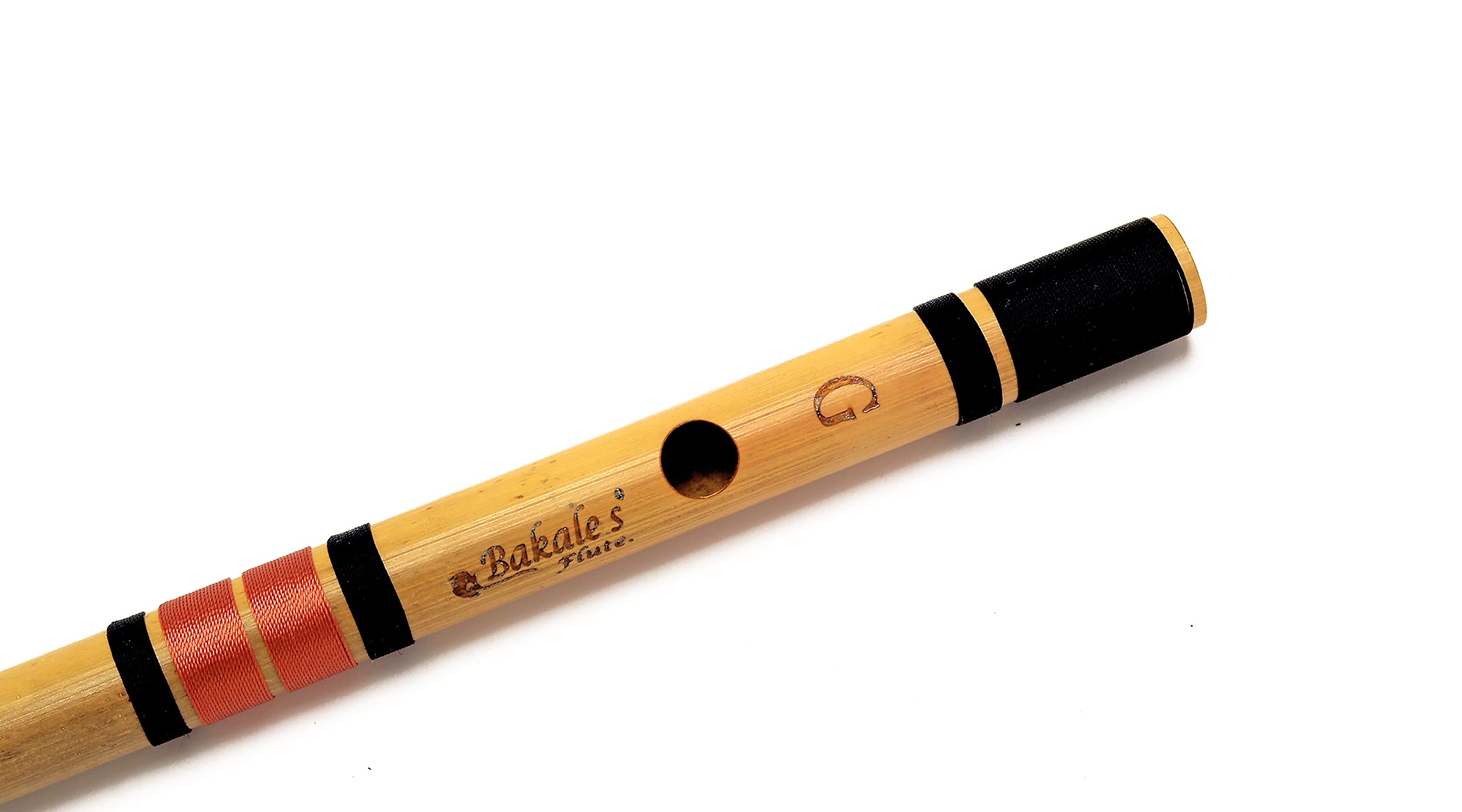 Bakale Flutes G Bass Bansuri Flute Left Handed  24.5 Inches  440Hz