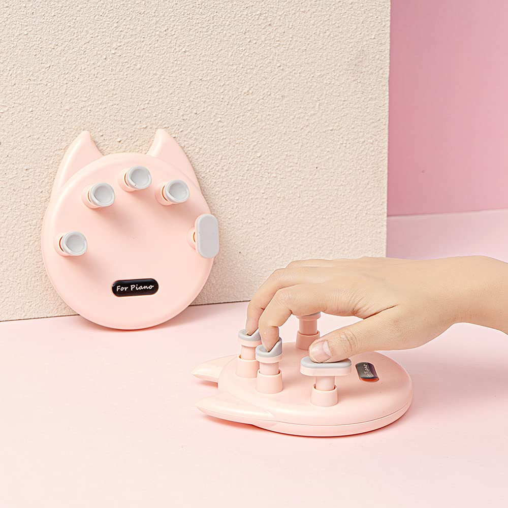 Koldot Piano Finger Trainer Silicone Hand Grip Exerciser Ergonomic Training Finger Pressing Posture Correction Tool For Guitar P