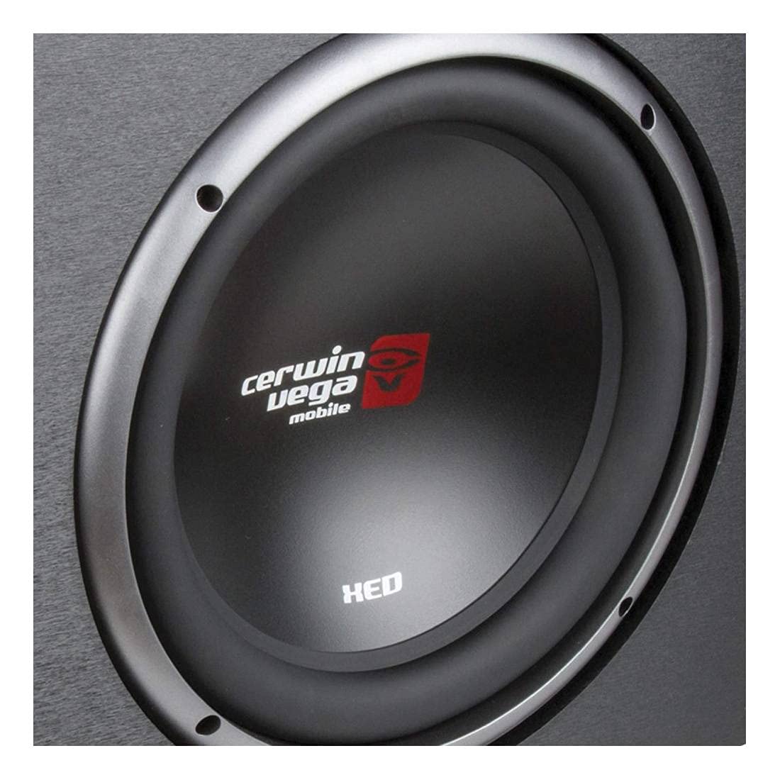 Cerwin-Vega Mobile Cerxe10Sv Xed Series Xe10Sv Single 10-Inch Subwoofer In Loaded Enclosure, Black