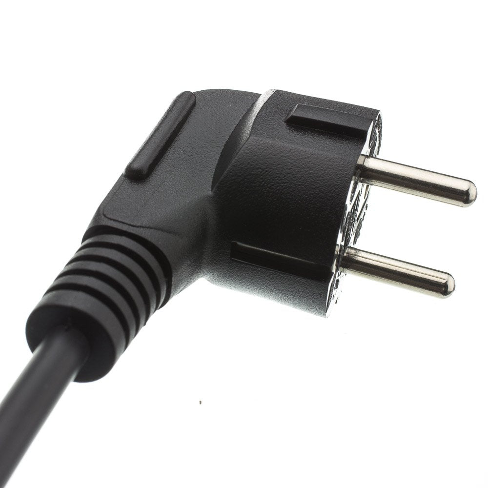 CableWholesale European Computer/Monitor Power Cord, Europlug or CEE 7/16 to C13, VDE Approved, 6 Foot
