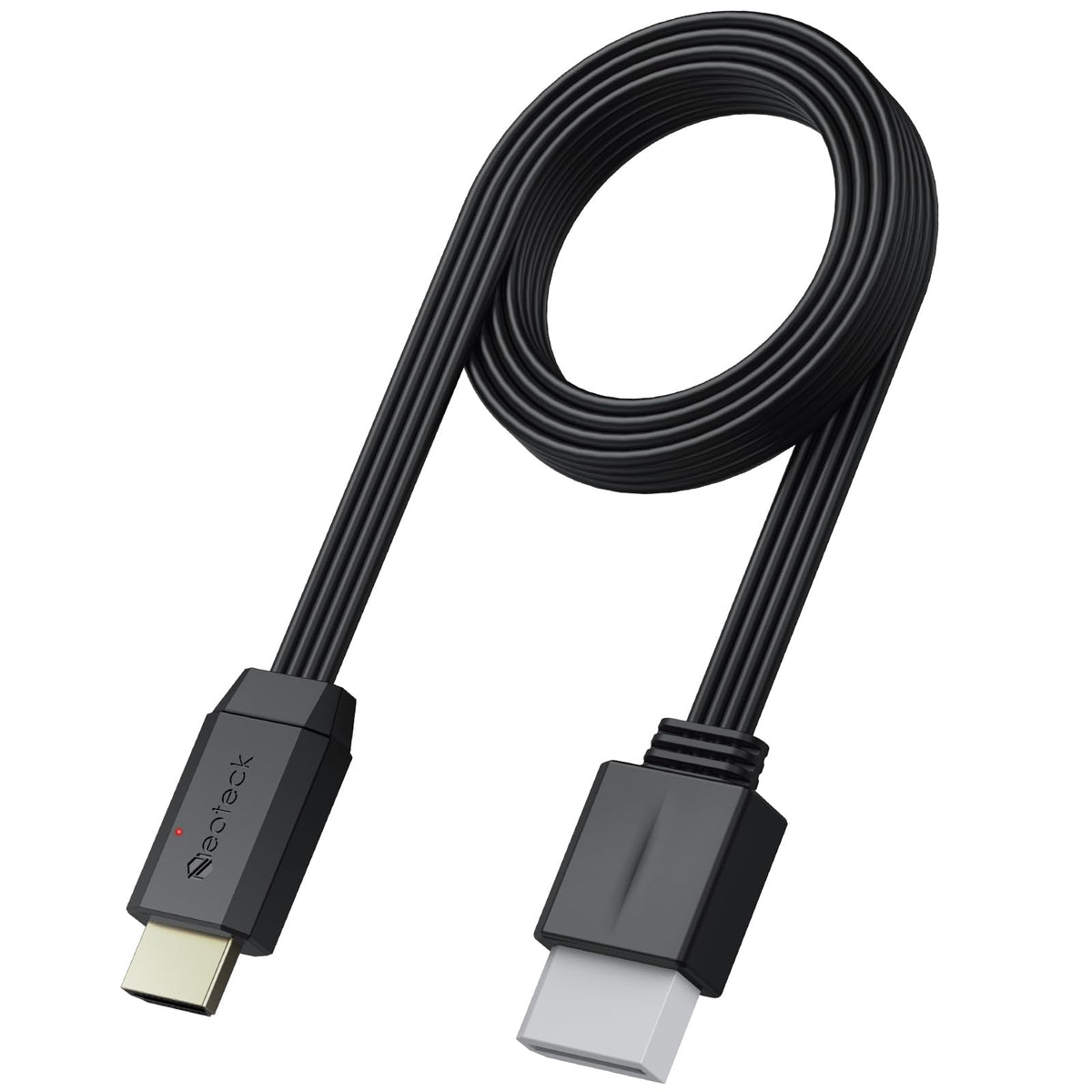 Neoteck Wii To Hdmi Converter 1080P 5Ft/150Cm Hdmi Cable Built-In Audio Video Cable For Tv,Plug And Play Hdmi Adapter Compatible