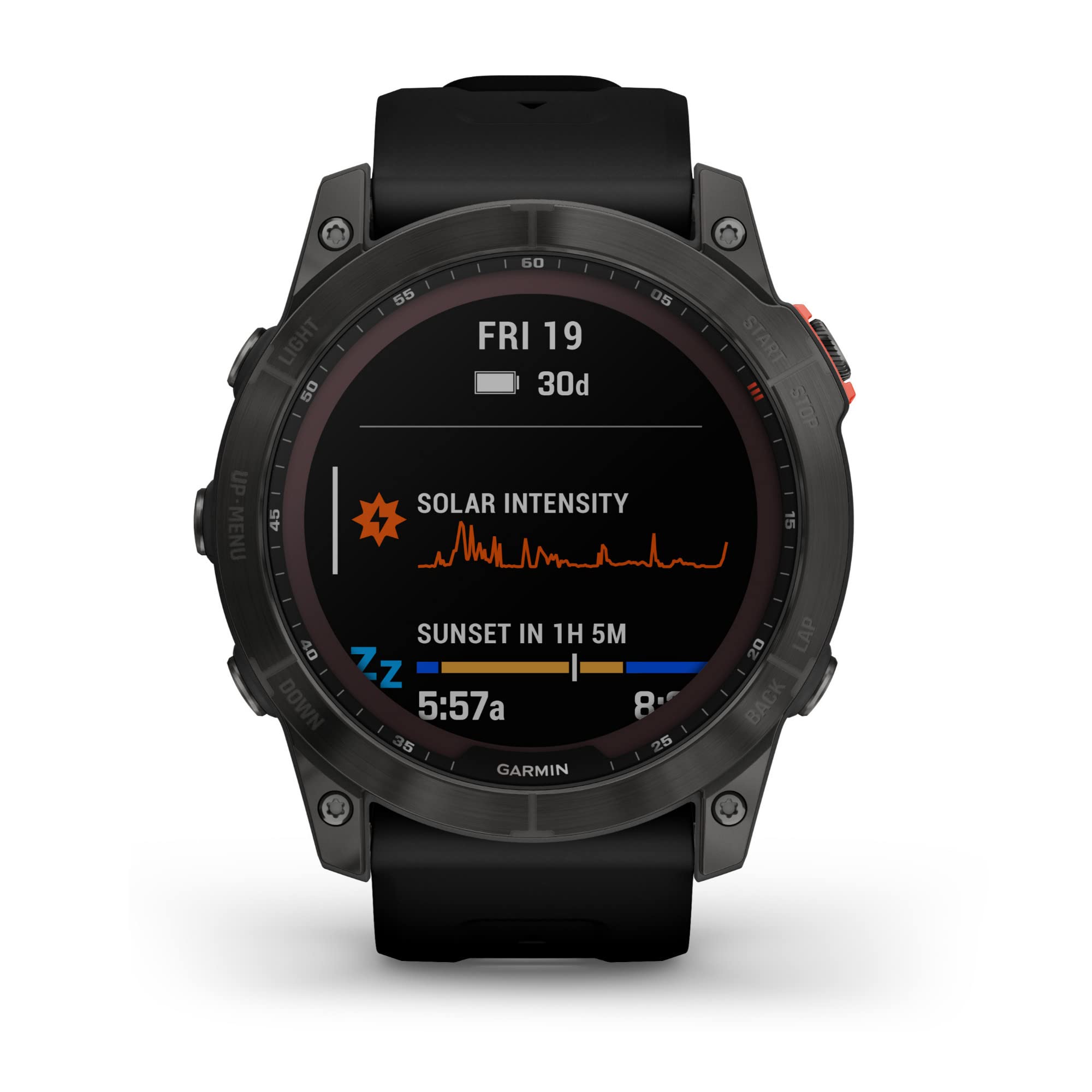 Garmin fenix 7X Solar, Larger sized adventure smartwatch, with Solar Charging Capabilities, rugged outdoor watch with GPS, touch
