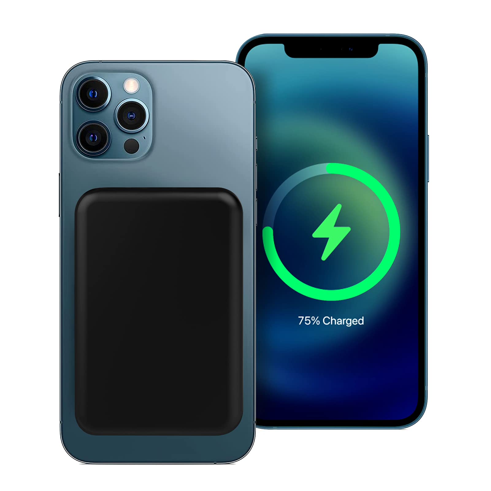 Ghijkl 2 Pack Case Compatible With Magsafe Battery Pack, Ultra Thin Tpu Shockproof Case Slim Scratch Resistant Cover Protective