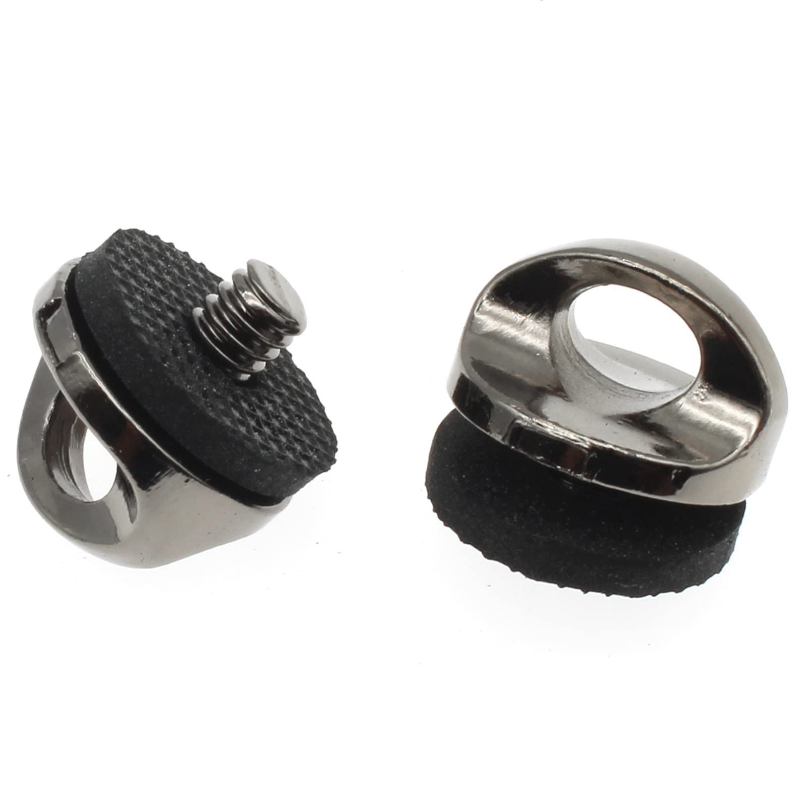Ozxno 1/4 Thread Camera Neck Strap Screw Holder Zinc Alloy Camera Screw With Rubber Washer 2Pcs