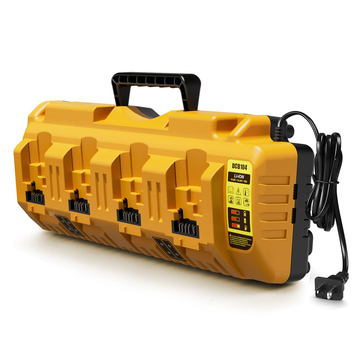 Lenoya Dcb104 Replacement For Dewalt 12V 20V Max Multi Battery Charger Station Dcb104