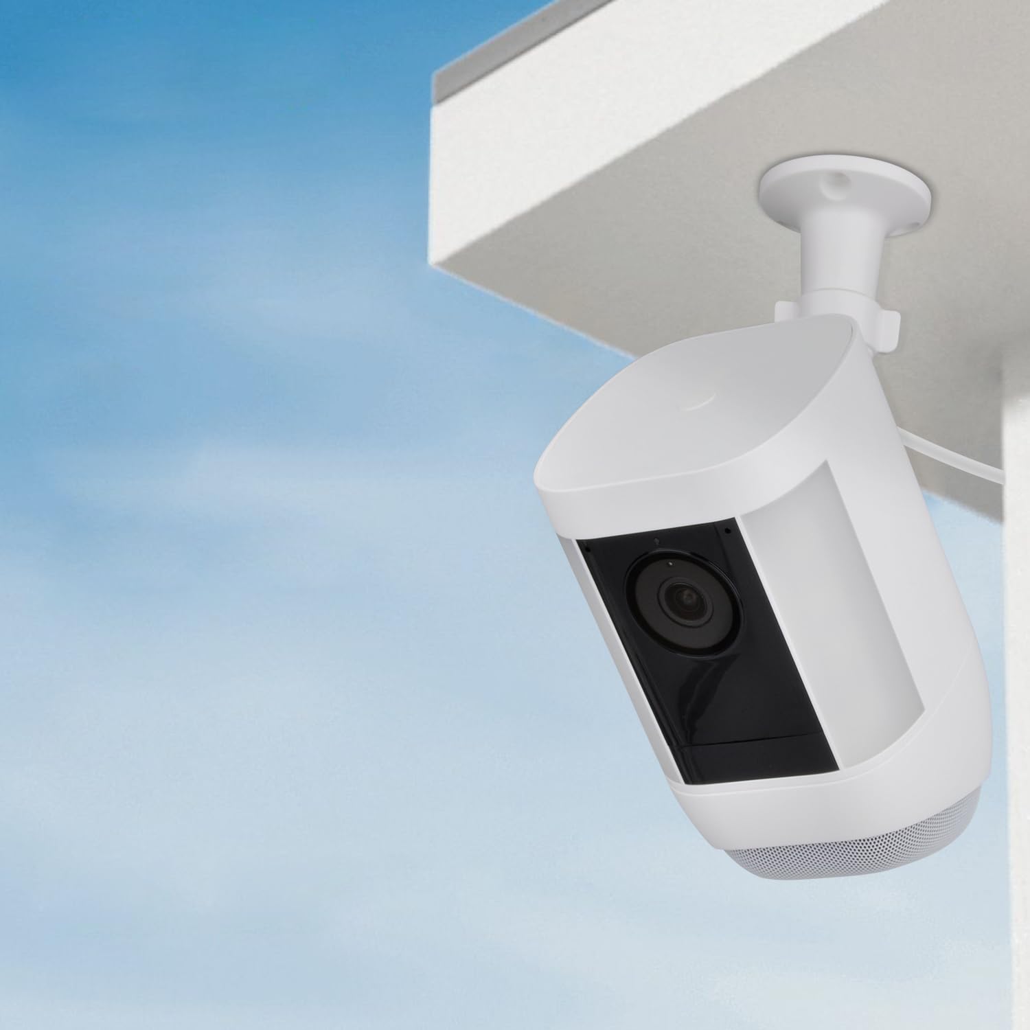 Prestantious Wall Mount Bracket Compatible With Ring Spotlight Cam Plus/Pro, Adjustable Mounting Bracket Camera Holder, Wall Cei