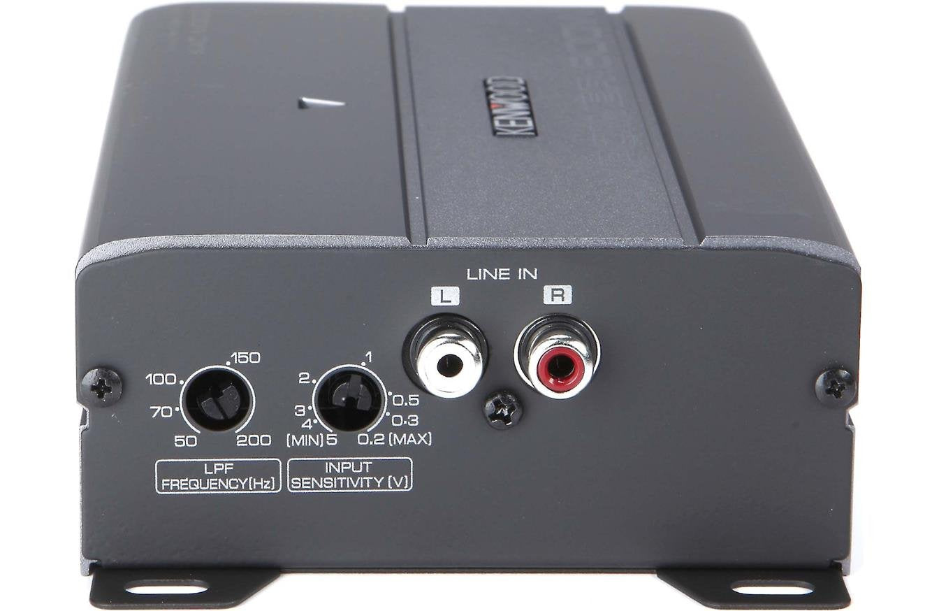 Kenwood Kac M3001 600W Class D Monoblock Compact Digital Car/Atv/Marine Certified Amplifier