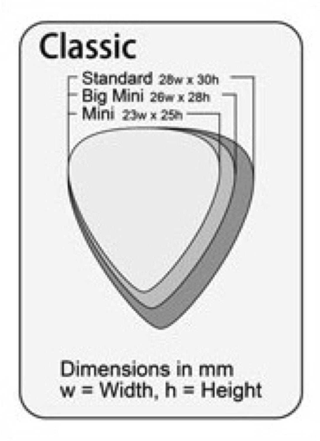Gravity Picks Classic Guitar Pick   Made Of Acrylic For Ideal Grip   Polished By Professionals   Prevent Slipage   2.0Mm Thickne