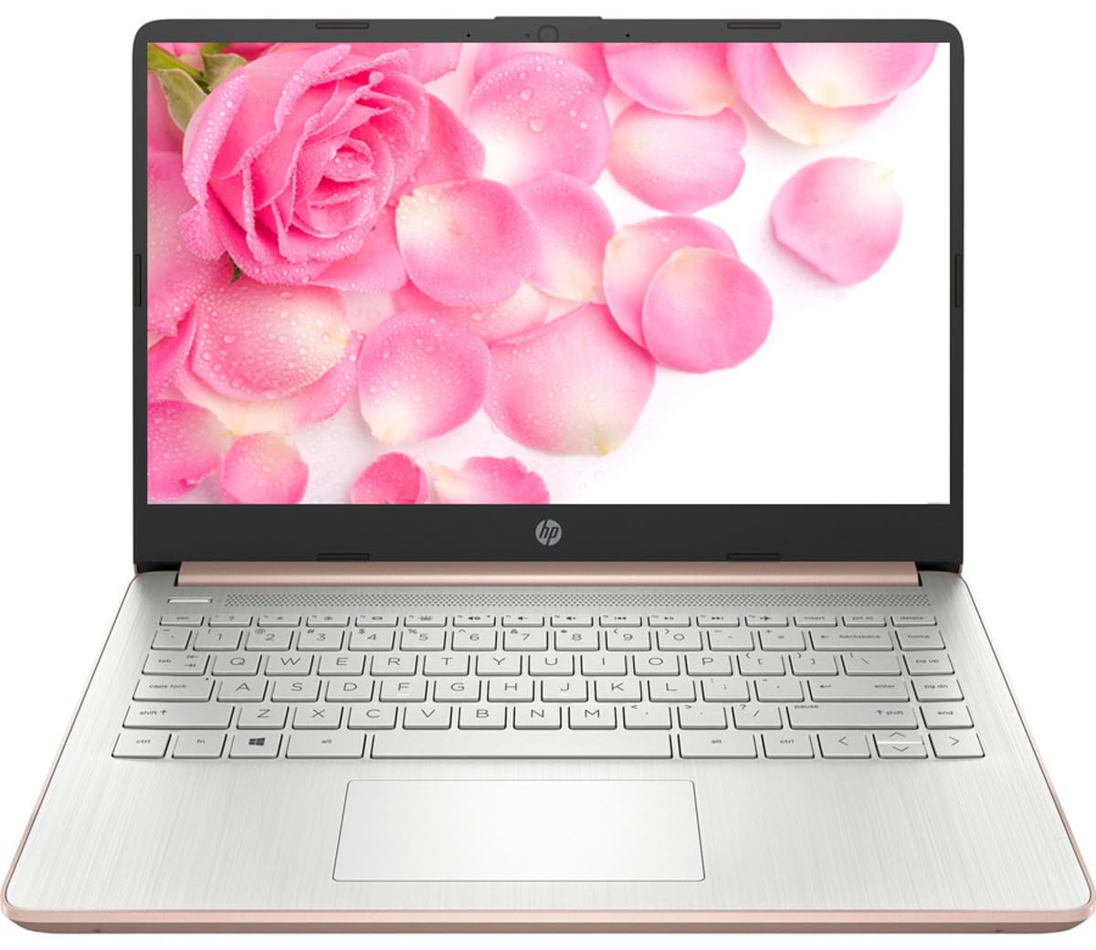 Hp Newest 14In School And Business Laptop, Intel Quad Core N4120 Cpu, 16Gb Ram, 64Gb Emmc, 256Gb Micro Sd, 1 Y Office 365, Webca