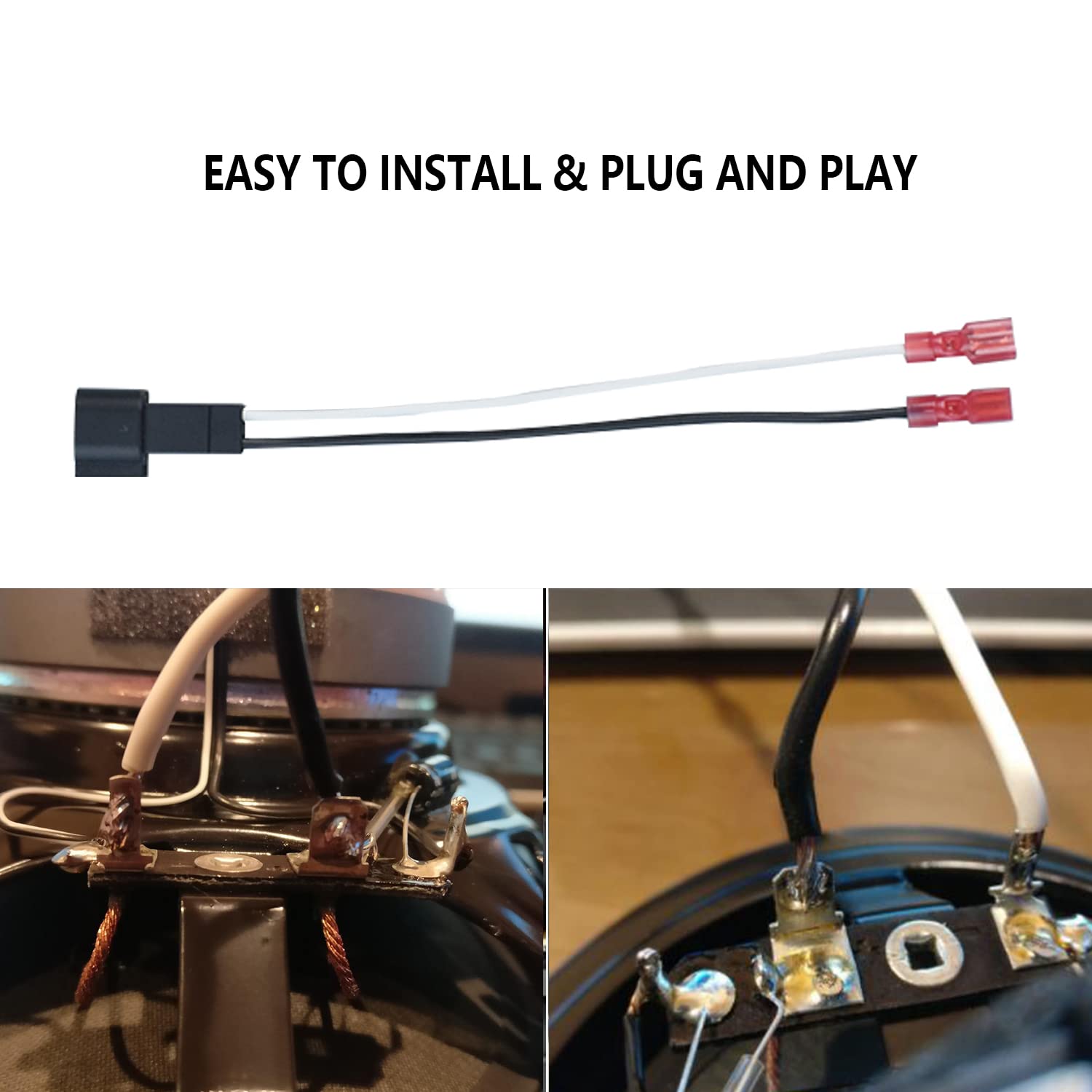 72 5600 Speaker Adapter Wiring Harness Replacement For Select Ford, Chevrolet, Gmc, Mazda Lincoln, Mercury Car Front Rear Door S