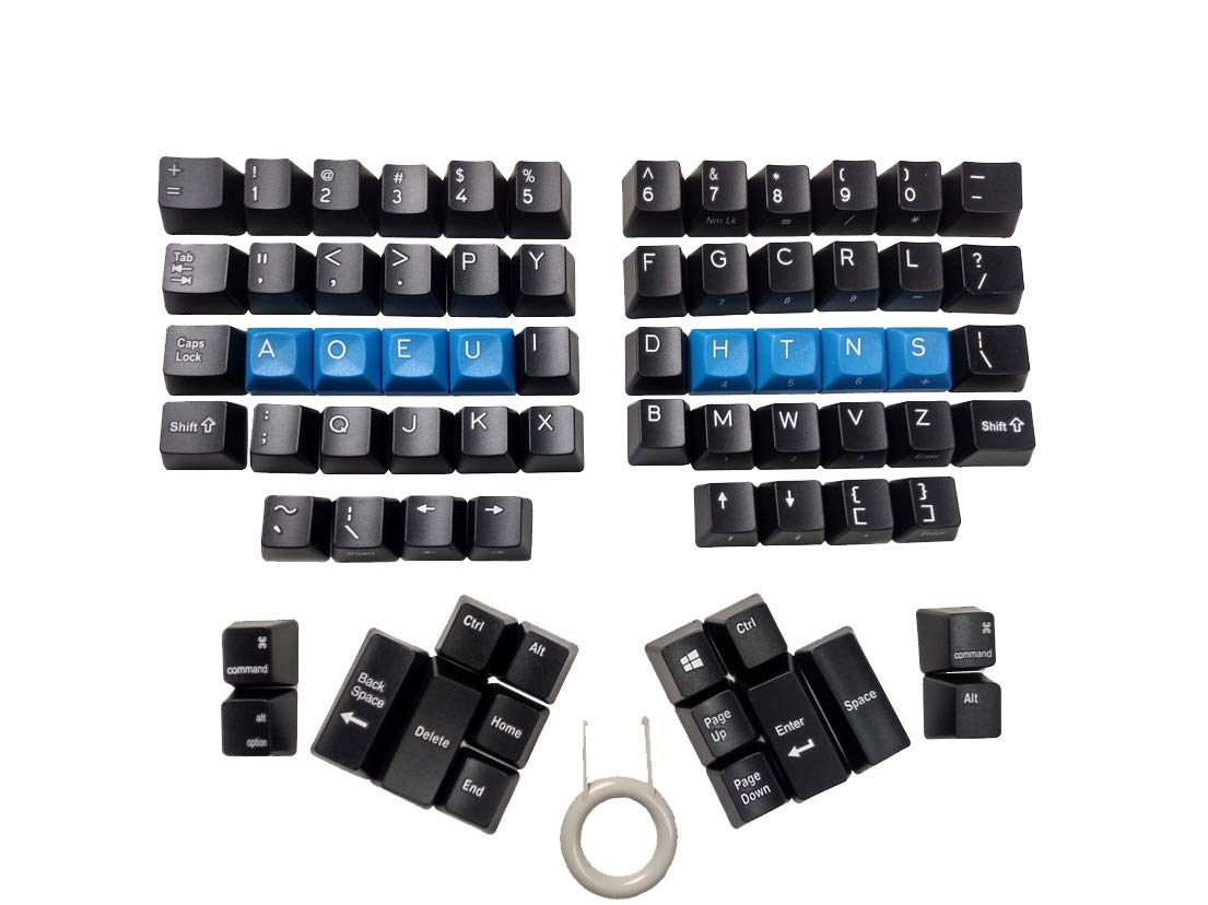 KINESIS Advantage2 Dvorak Keycap Set