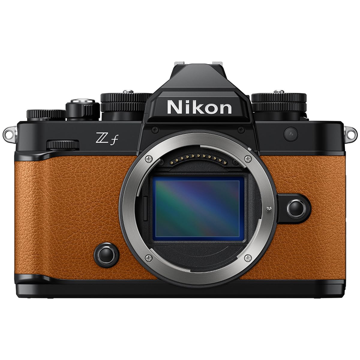 Nikon Z F Mirrorless Camera, Orange With Nikkor Z 24-70Mm F/4 S Lens, Bundle With Battery, 128Gb Memory Card, W49 Mini Led Light