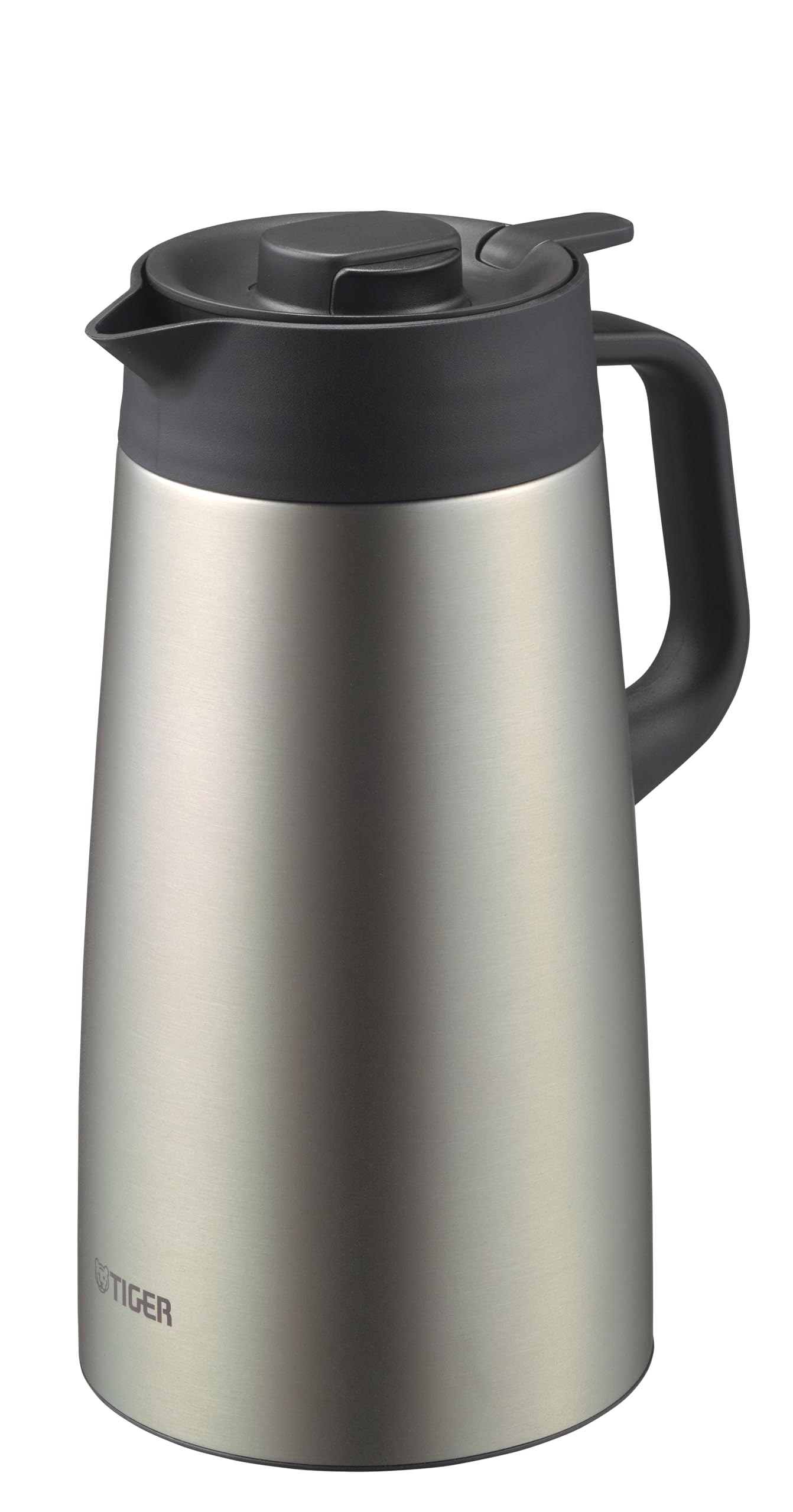 Tiger Thermos PWRA160XM Tabletop Stainless Steel Pot, High Capacity, 5.6 gal (1.6 L), Matte Stainless Steel