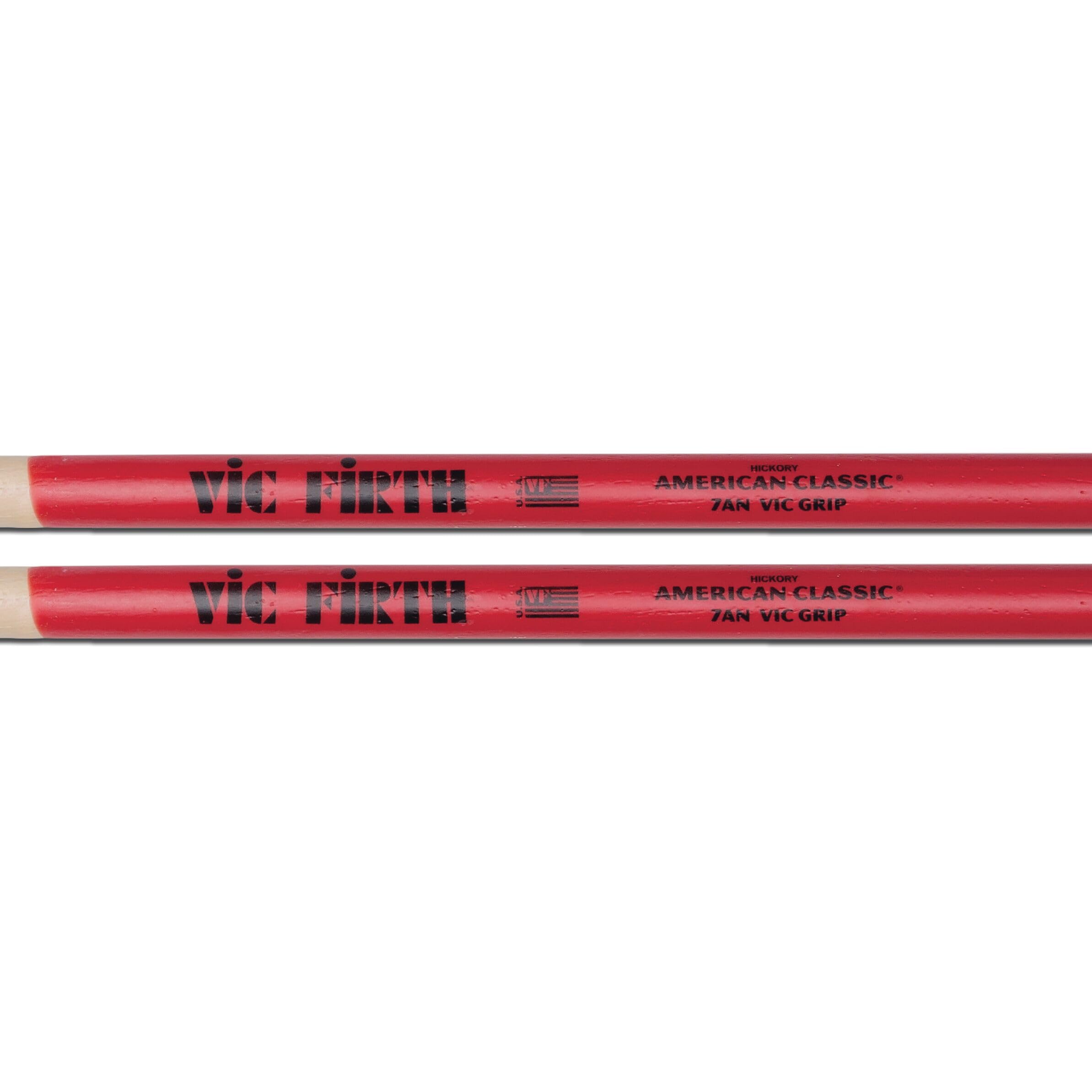 Vic Firth American Classic 7Anvg   Nylon Tip   Vic Grip