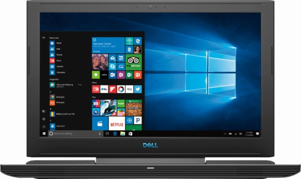 Dell G7 7588 15.6' Gaming Laptop i7 8750H 16GB RAM 1TB HDD 128GB SSD GeForce GTX 1060 6GB   8th Gen i7 8750H Hexa core   NVIDIA GeForce GTX 1060 6GB   in Plane Switching Technology   Windows 10 H