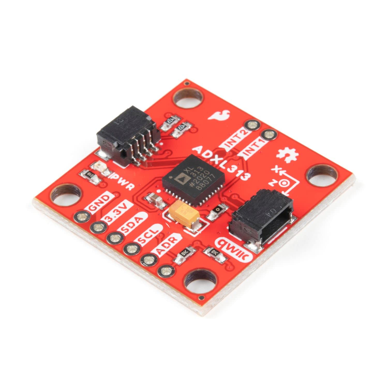 Sparkfun Triple Axis Digital Accelerometer Breakout   Adxl313 (Qwiic)   Low Cost Low Power Up To 13 Bit Resolution 3 Axis Accele
