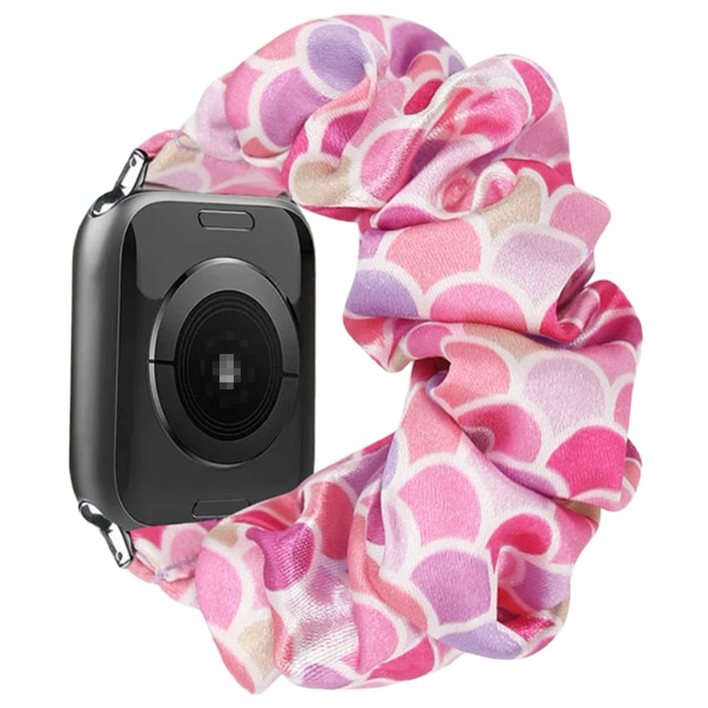 Tomcrazy Scrunchie Elastic Watchband For Apple Watch Band Series 8 Ultra 7 6 5 4 3 2 1 Se Watch Band For Iwatch 49Mm 45Mm 41Mm 4