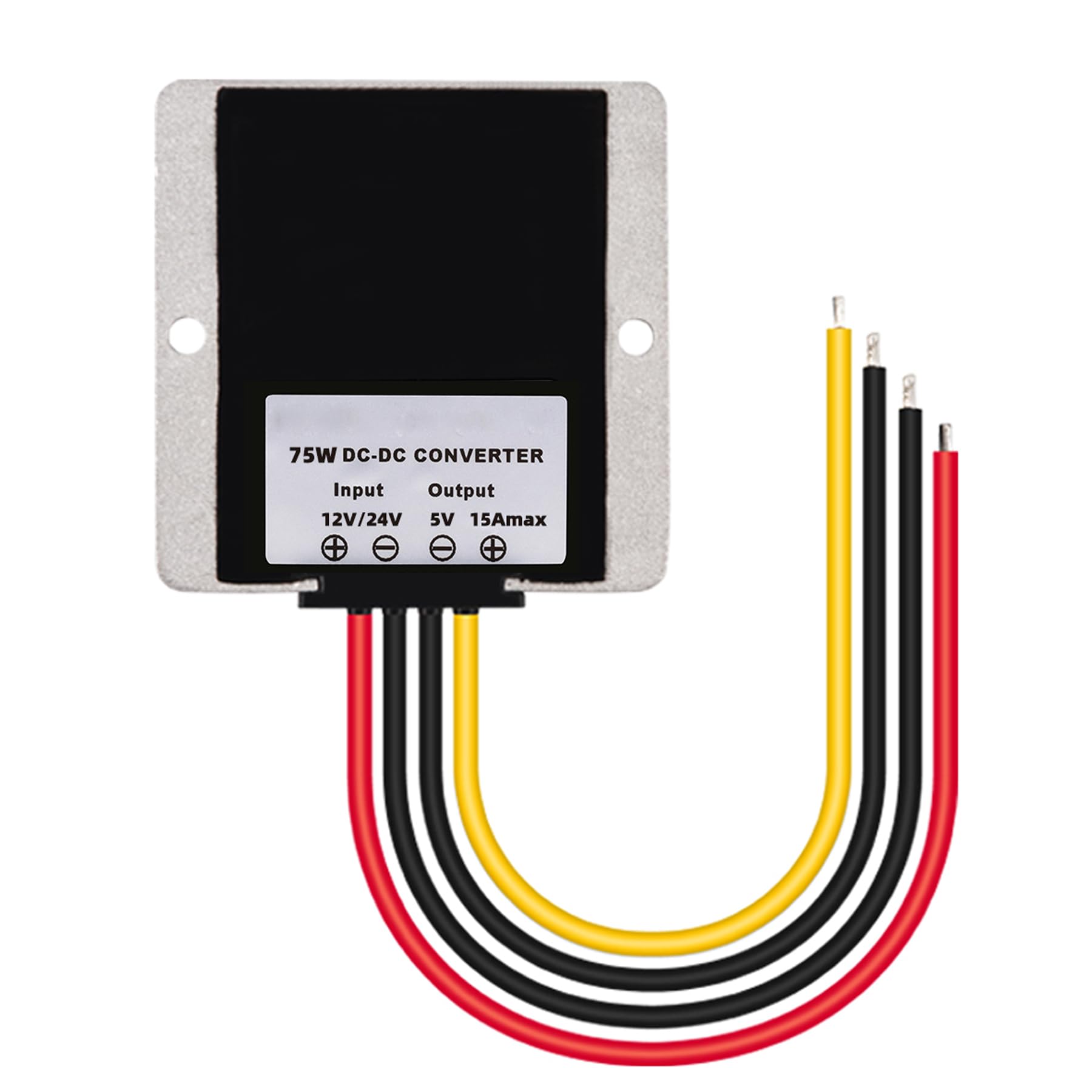 Mggi Dc/Dc Voltage Reducer Converter Regulator 12V 24V Step Down To 5V 15A 75W, Converter Regulator Power Supply Module Buck Tra