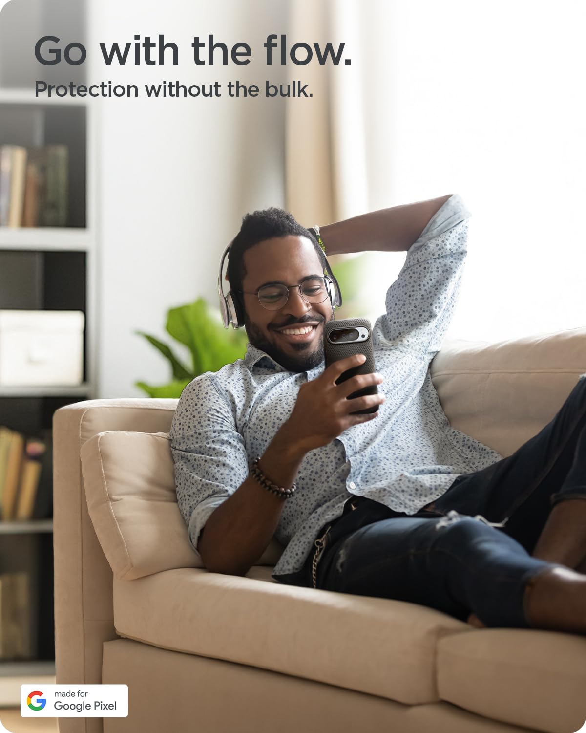 Spigen For Pixel 10 Pro Xl Case, Liquid Air (2025) [No Magnet Ring] [Military-Grade Protection] - Matte Black