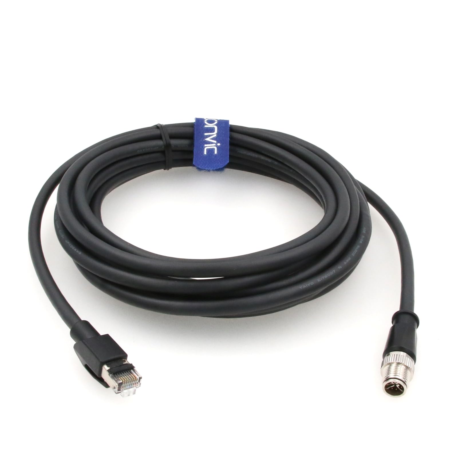 Eonvic M12 X-Code Ethernet TAIYO High-Flex Cognex Camera Network Cables
