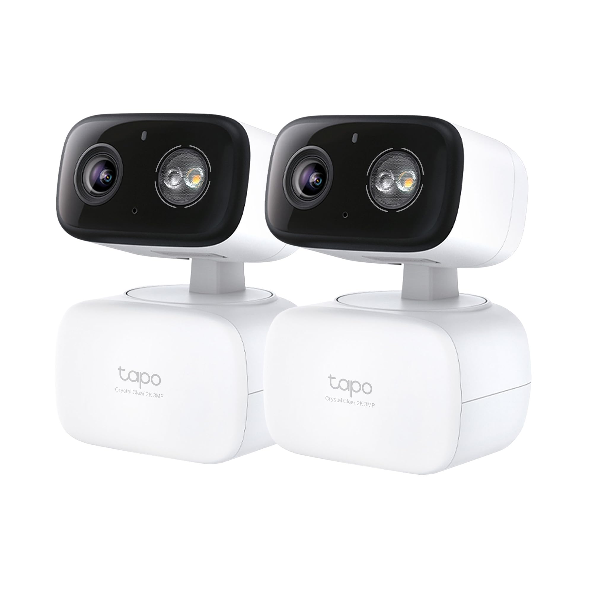 Tapo 2K 3MP Pan/Tilt Indoor/Outdoor Security Camera - Free Person/Baby Cry Detect & Track, 360 View, Color Night Vision, SD/Clou