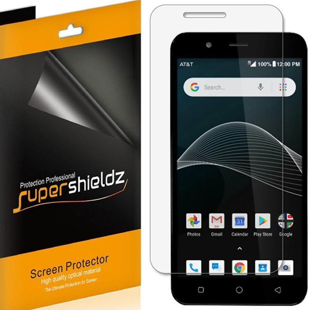 Supershieldz (6 Pack) Designed For At&T Axia Screen Protector, High Definition Clear Shield (Pet)