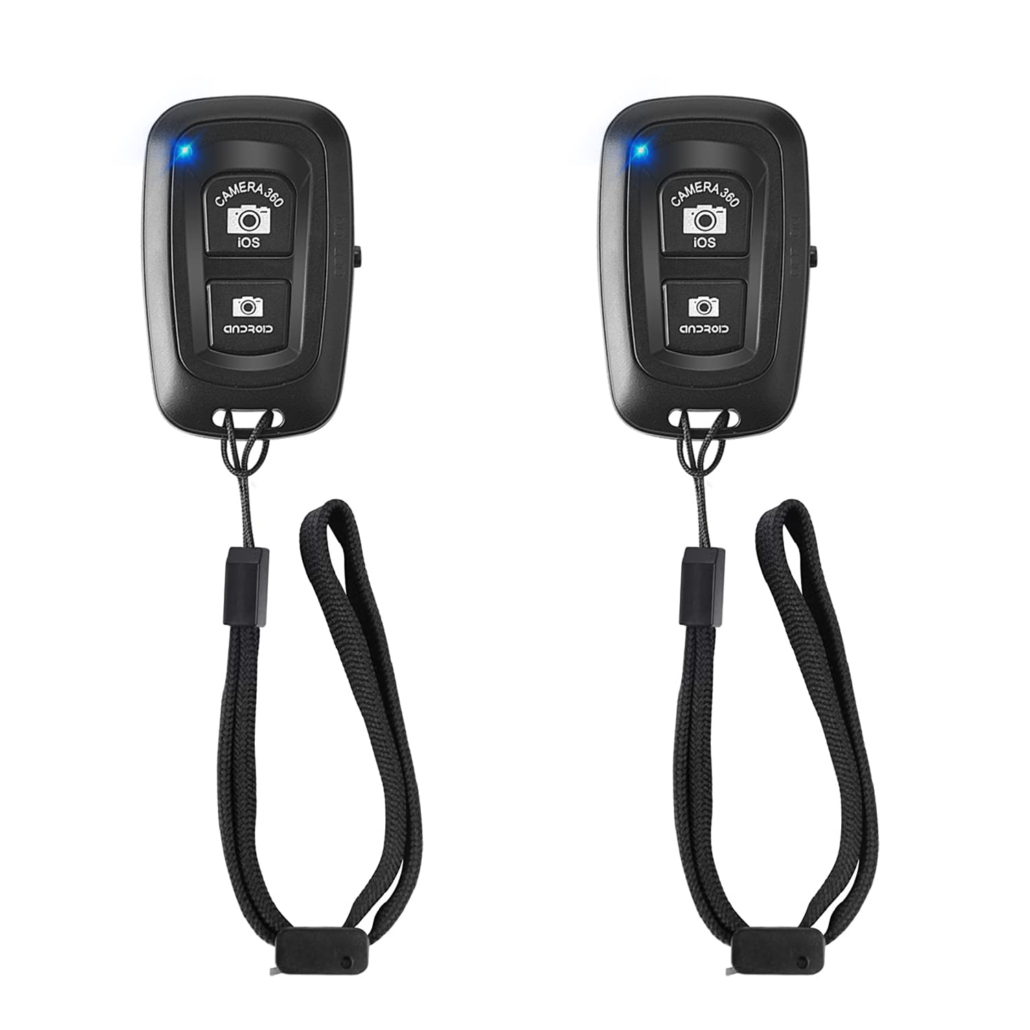 Cellphone Clicker, Camera Remote Control(2 Pack) For Photos & Videos, Wireless Camera Remote Shutter Compatible With Iphone/Andr