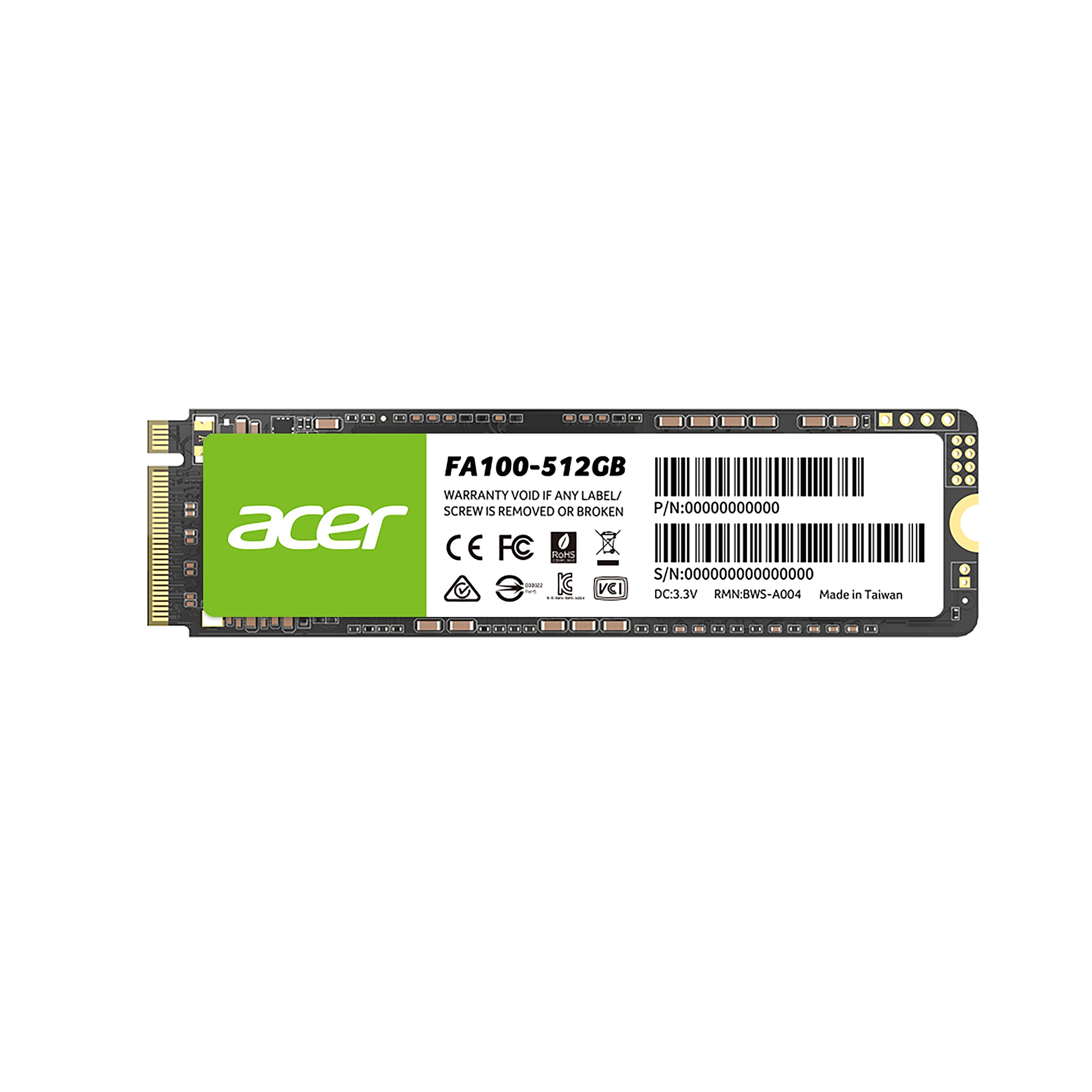 Acer BIWIN SSD FA100 M.2 512GB