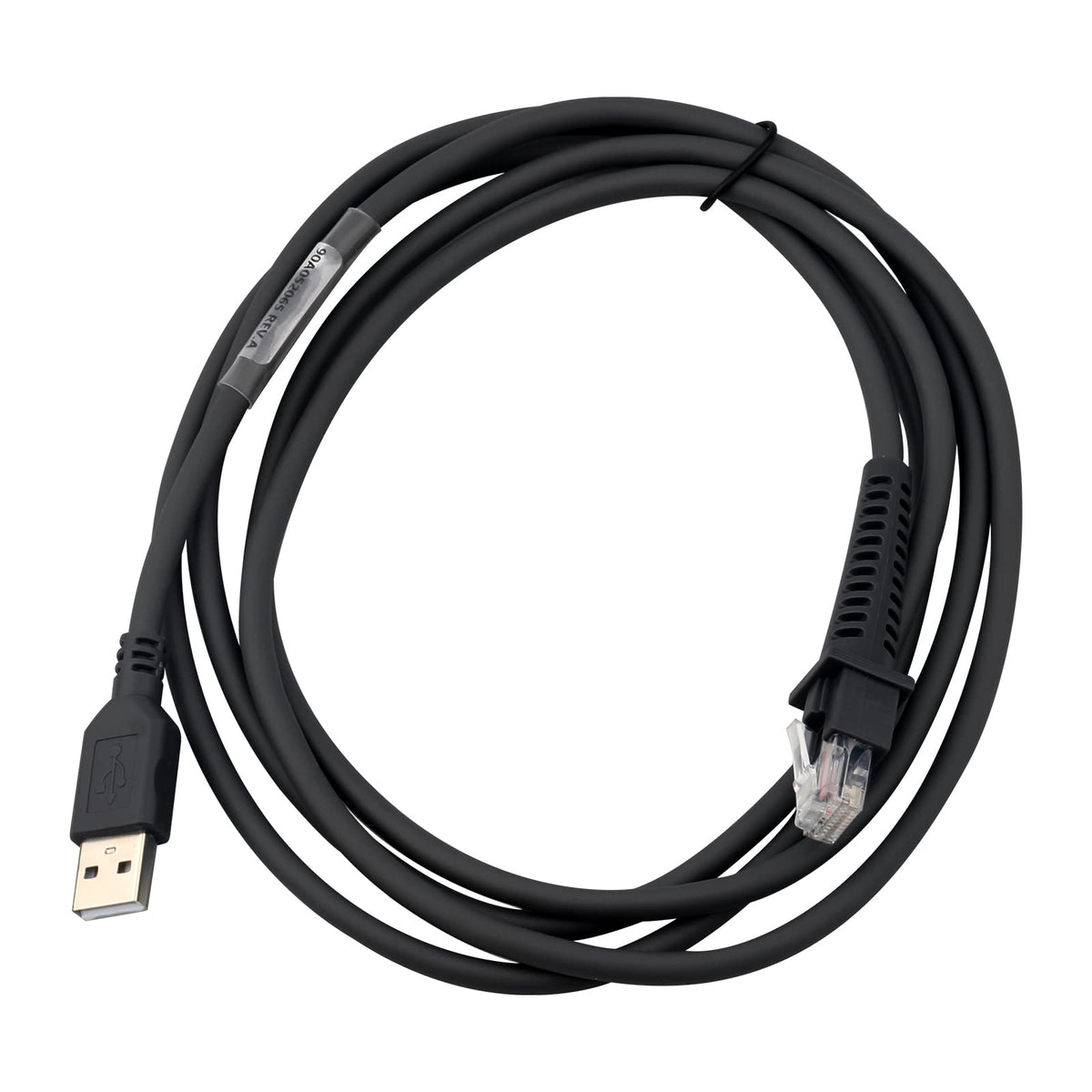Qd2110 Qm2110 Barcode Scanner Usb A To Rj45 Cable, Vottan 2 Meters Usb Cable For Datalogic Gd/Gm/Qd Series Bar Code Scanner (2M
