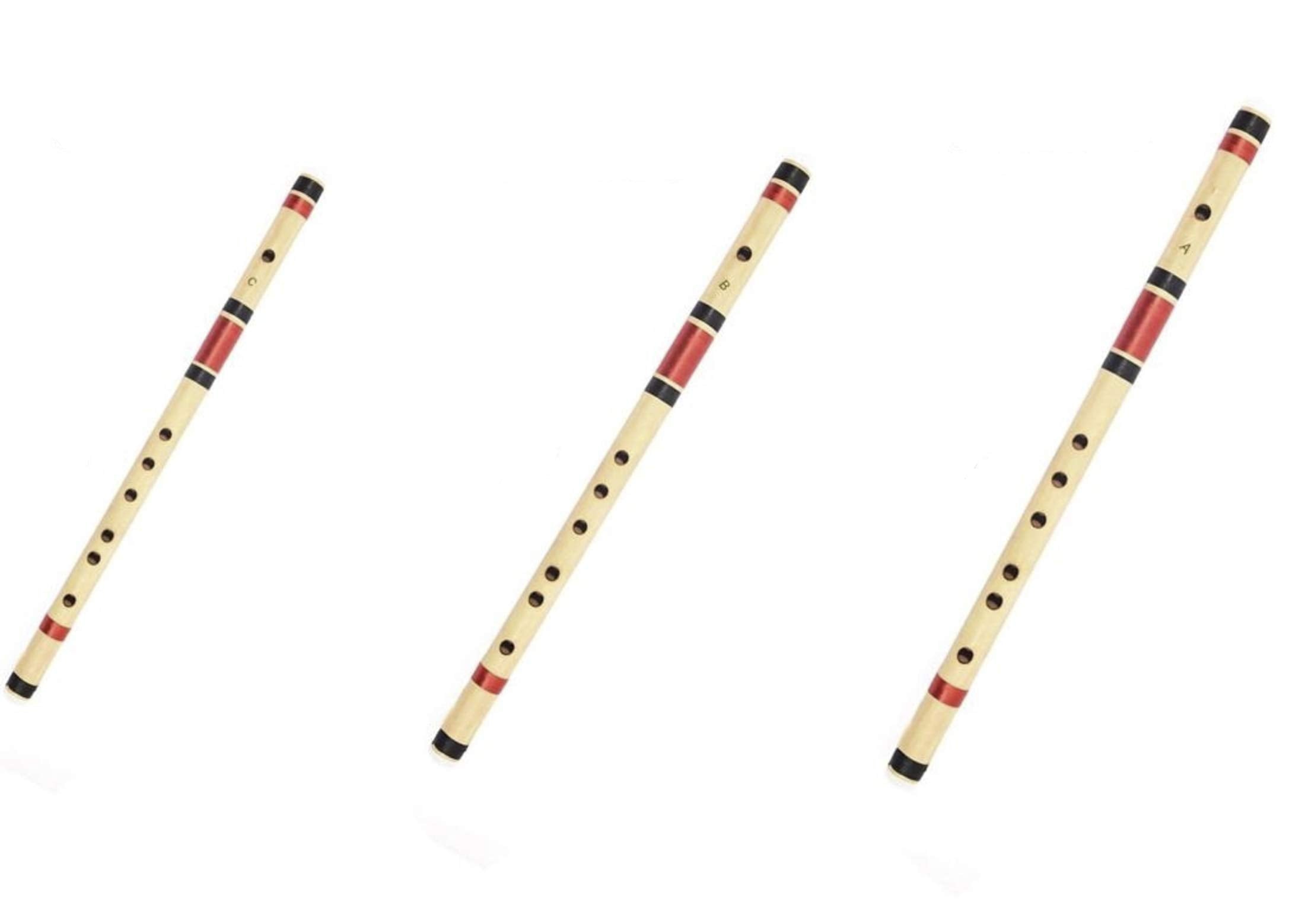 Cola Music Set Of AScale, BScale & CScale Bamboo Flute