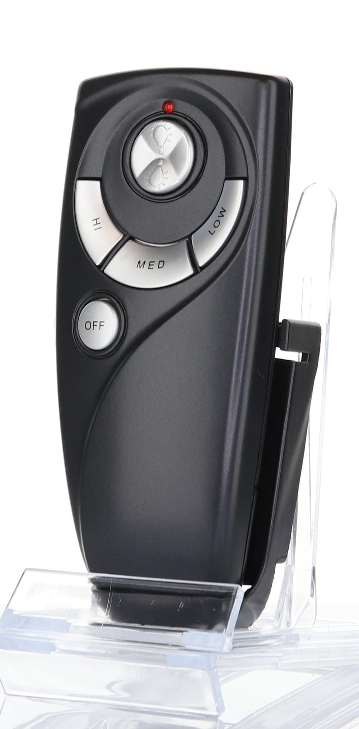 Anderic Uc7083T For 3 Speed Ceiling Fans   Remote Control With Wall Mount Only (Receiver Not Included)   Black (With Up Light Ke