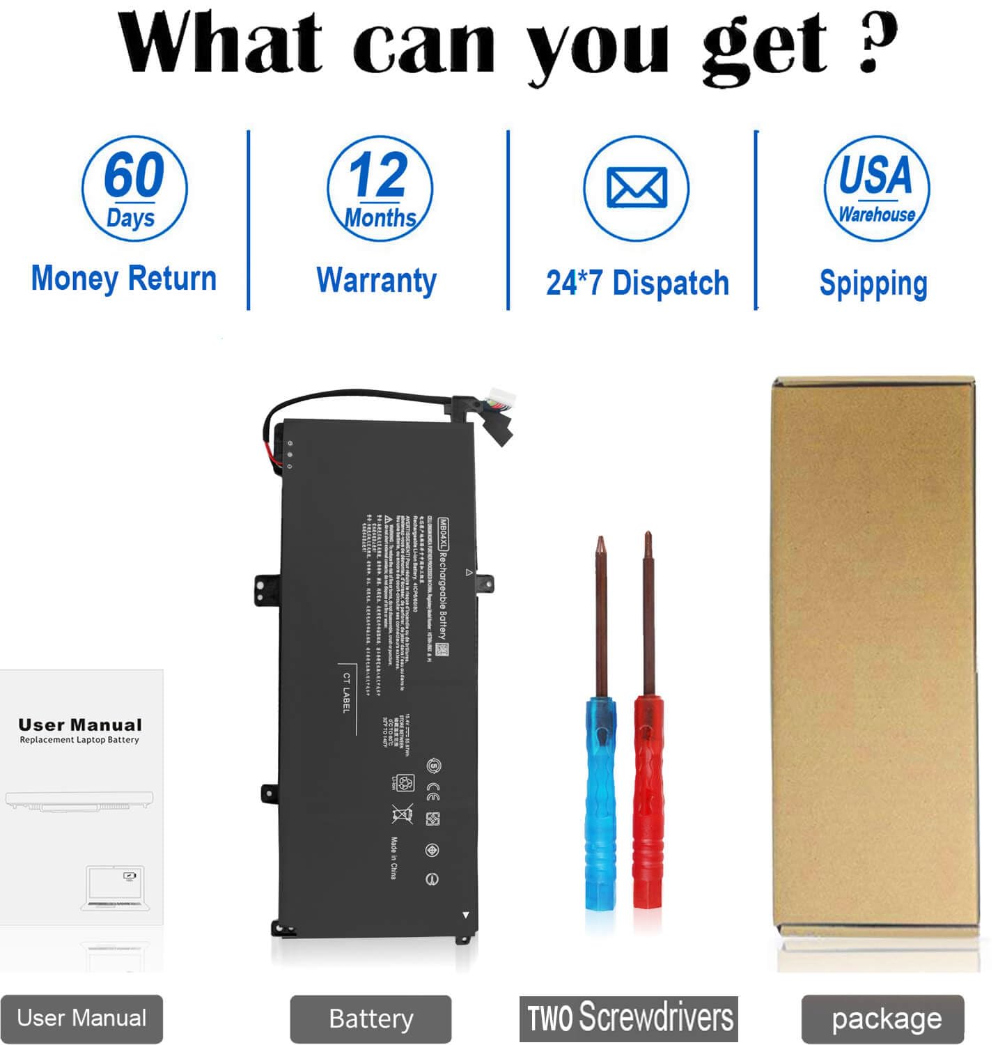 Zayaupvl 55.67Wh Mb04Xl 844204 850 Battery For Hp Envy X360 M6 Convertible M6 Aq105Dx M6 Aq103Dx M6 Aq003Dx M6 Aq005Dx M6 Ar004D