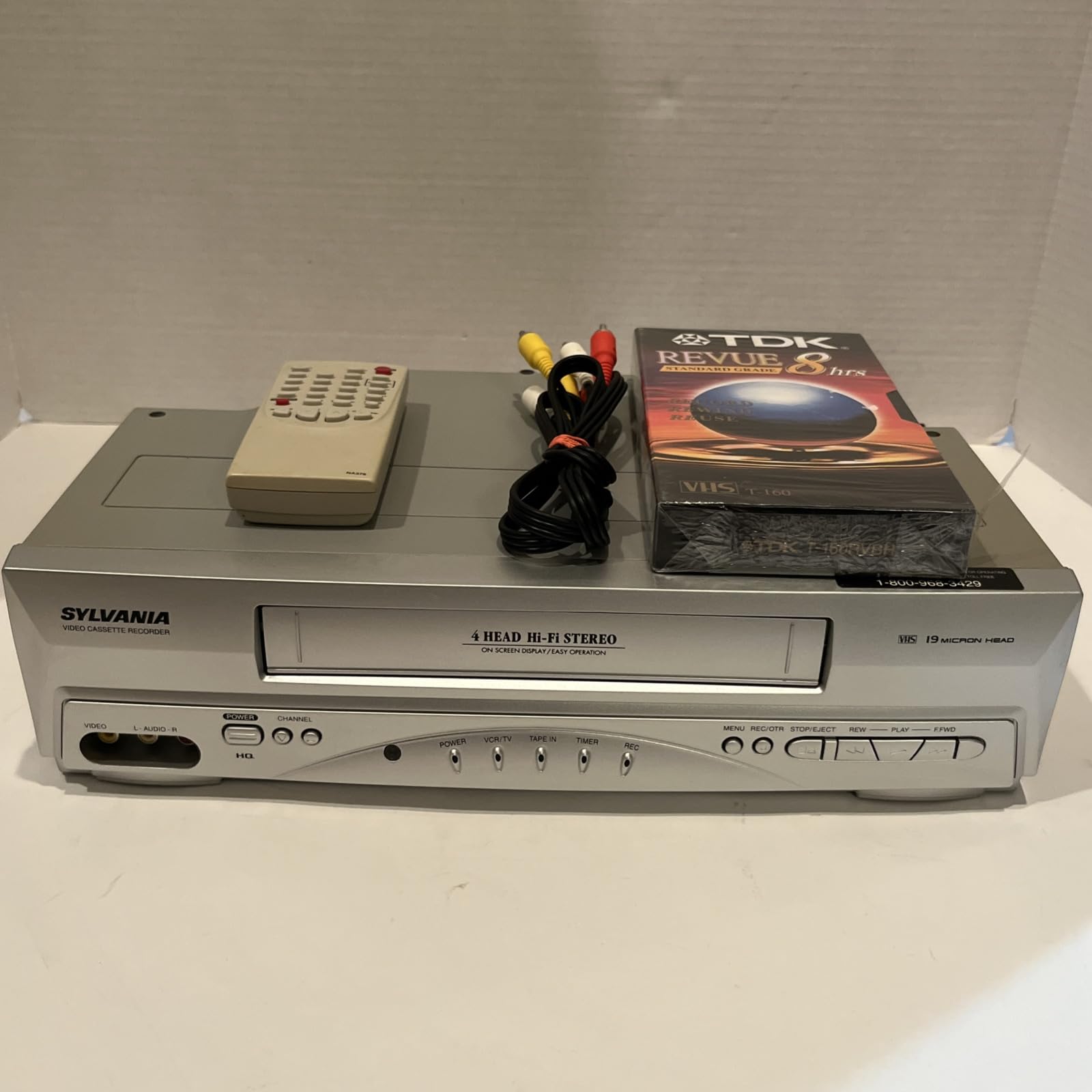 Sylvania 6260VF 4 Head VCR