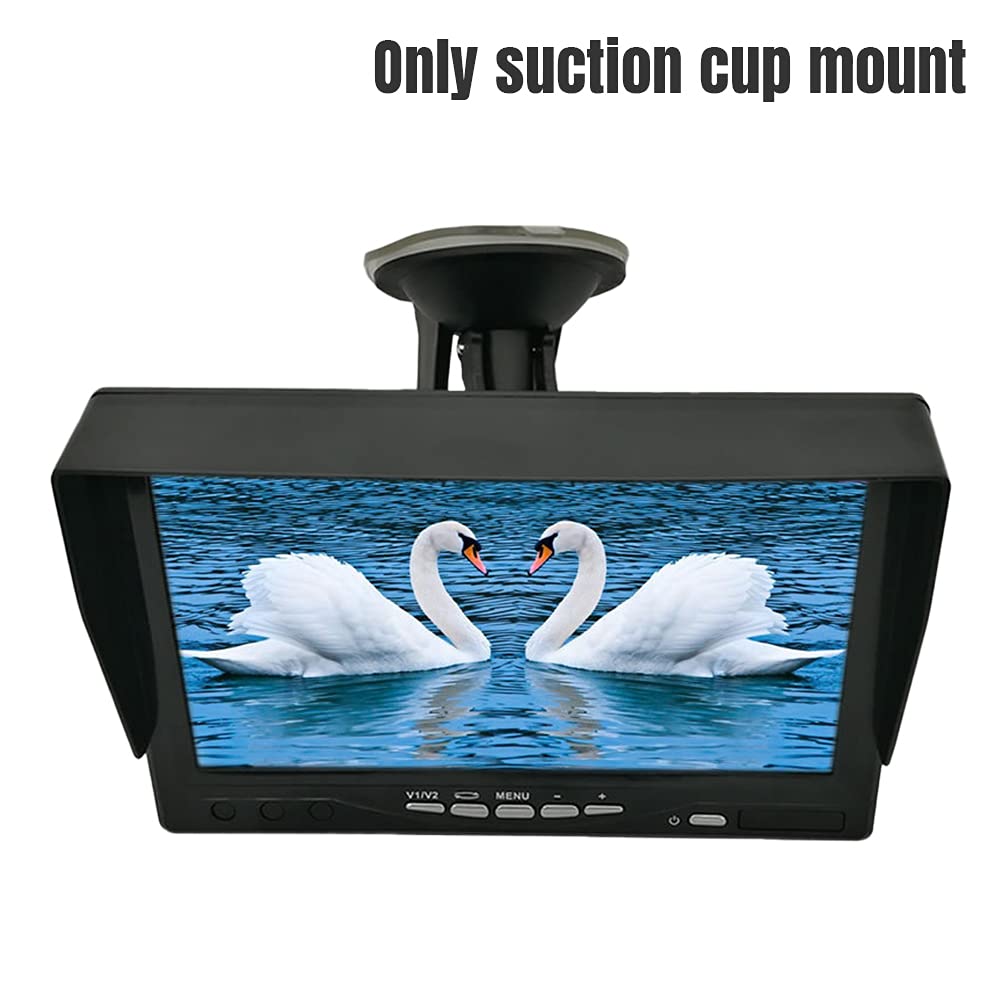 Windshield/Suction Cup Mount Bracket For 7 Inch Display Monitor, Dash Cam Suction Mount Gps Holder, Rear View Backup Camera Moni