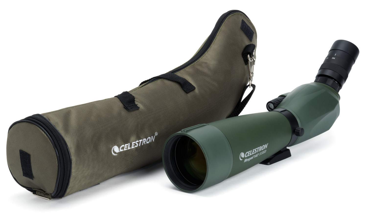 Celestron Regal M2 80Ed Spotting Scope   Fully Multi Coated Optics   Hunting Gear   Ed Objective Lens For Bird Watching, Hunting