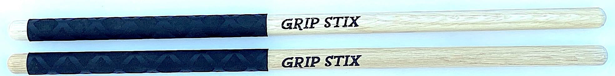 Grip Stix 16 Long Non-Slip Black Timbale Drumsticks - Ideal For Drumming, Exercise, Aerobics, Cardio, Pound Fit
