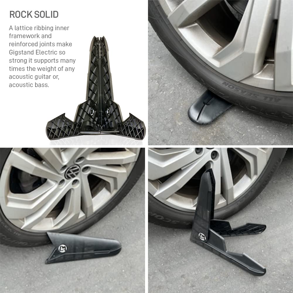 Acoustc Gigstand: Worldas Most Portable Professional Guitar Floor Stand, Da Guitar Gear   Sturdy Folding A Frame Stringed Instru