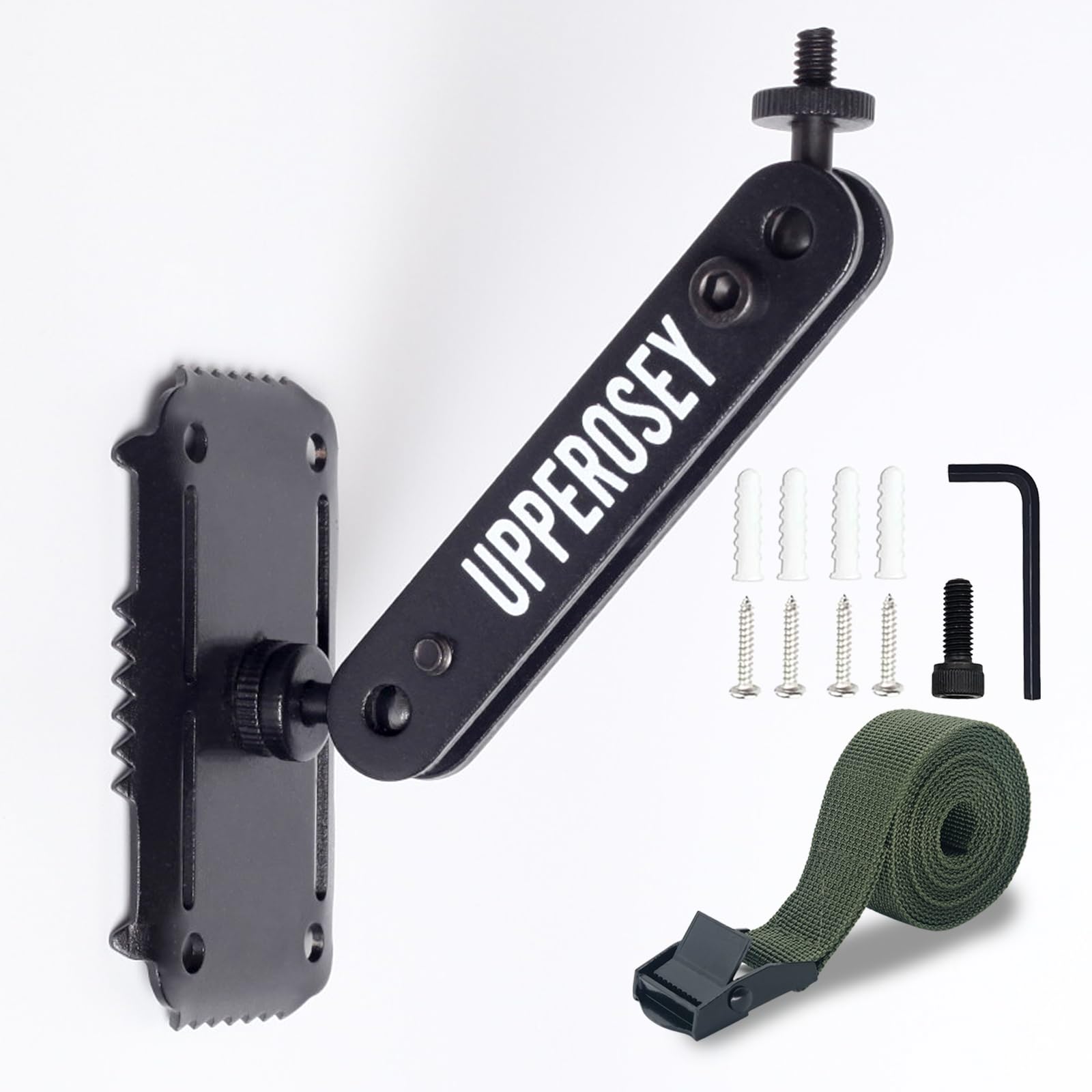 upperosey TreeDude4 Trail Camera Mounting Bracket, Alloy & Built-to-Last Hunting Gear Accessory for Outdoor, Trail Cam Mount w/ 