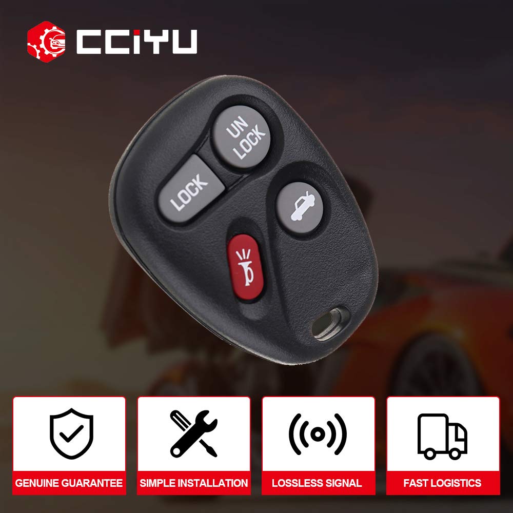 Cciyu Remote Replacement Key Fob Clicker Control Keyless Entry Replacement For For C Hevy S10 Blazer 1500 1500Hd 2500 2500Hd 350