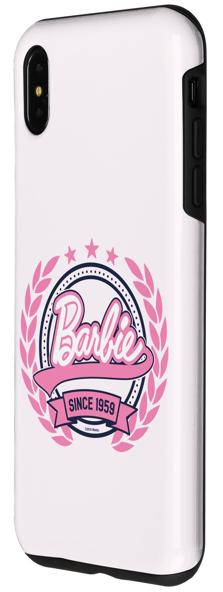 Iphone Xs Max Barbie   Varsity Collegiate Seal Since 1959 Logo Case