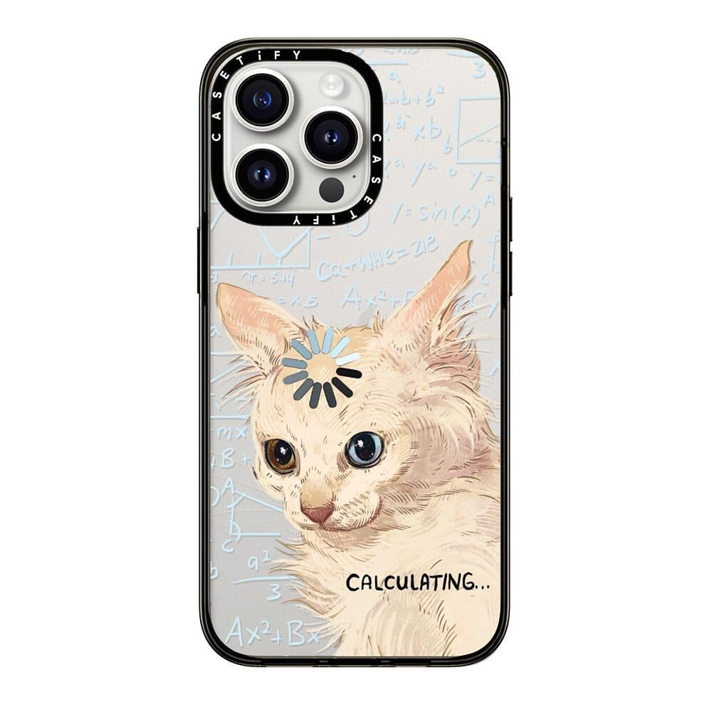 Casetify Compact Iphone 15 Pro Max Case [2X Military Grade Drop Tested / 4Ft Drop Protection]   Cat Prints   Calculating...   Cl