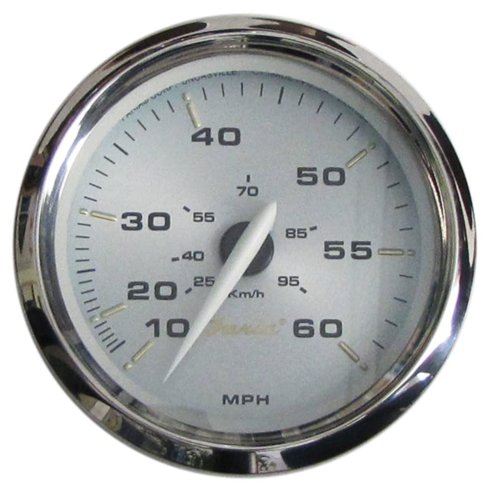 Faria 39009 Kronos Speedometer (60 MPH) - 4 , Beige