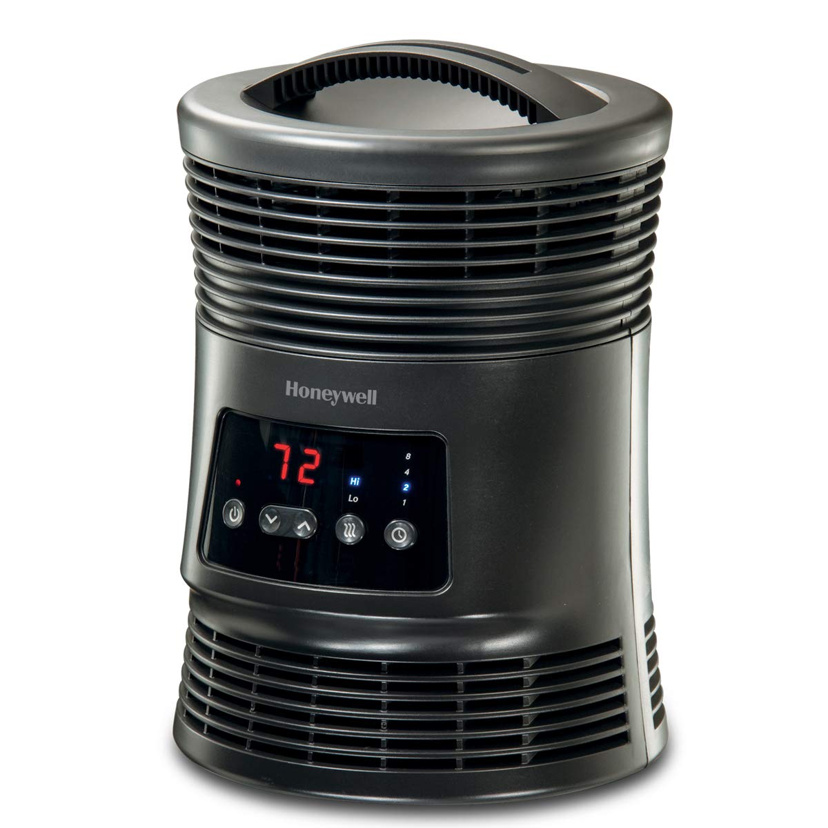 Honeywell 360 Degree Surround Fan Forced Heater For Home, Bedroom, Or Office. Energy Efficient Portable Heater With Adjustable T