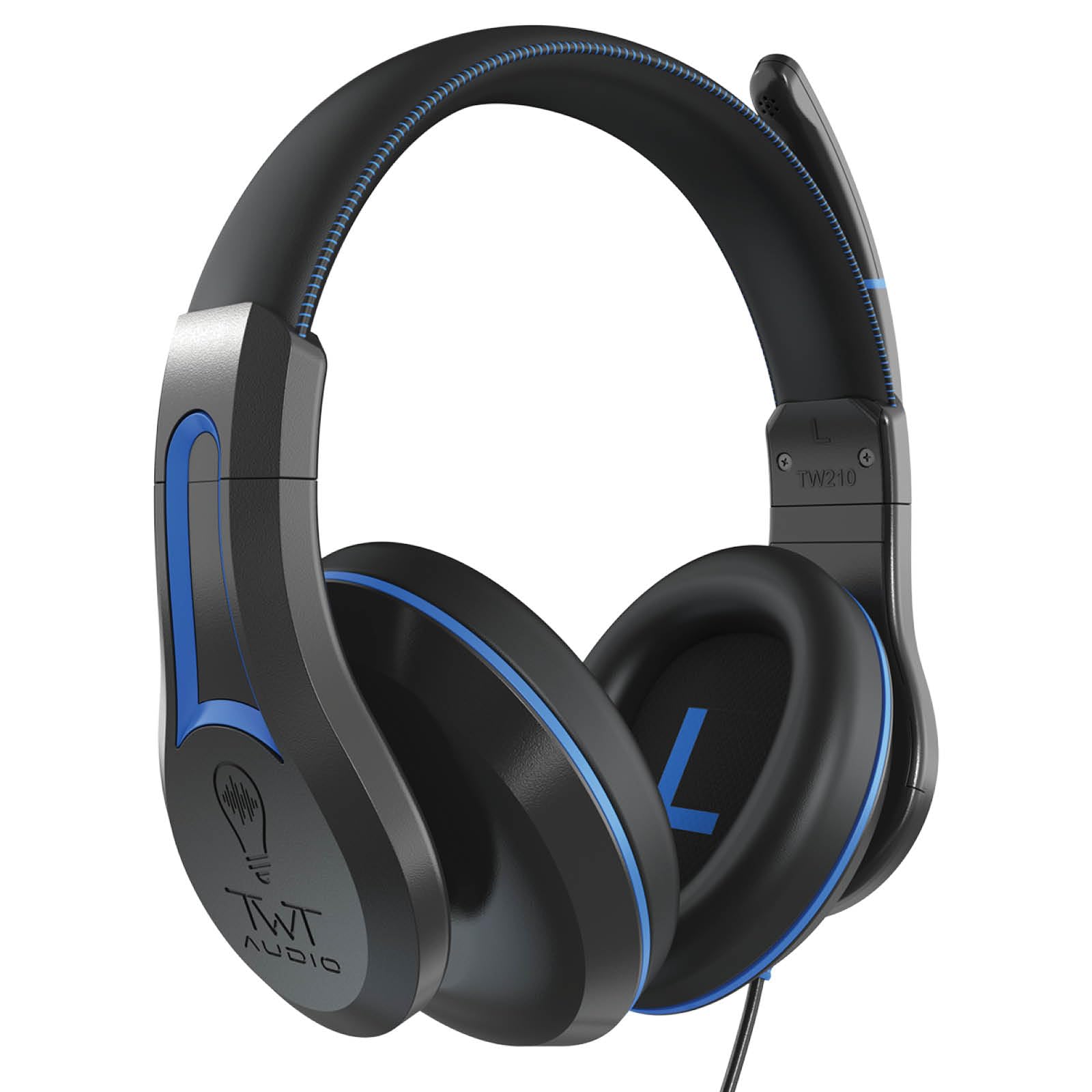 Thinkwrite Technologies / Twt Audio Duro, Tw210 (2Nd Gen) | Premium Over Ear Wired Headset With Noise Reducing Microphone (3.5Mm